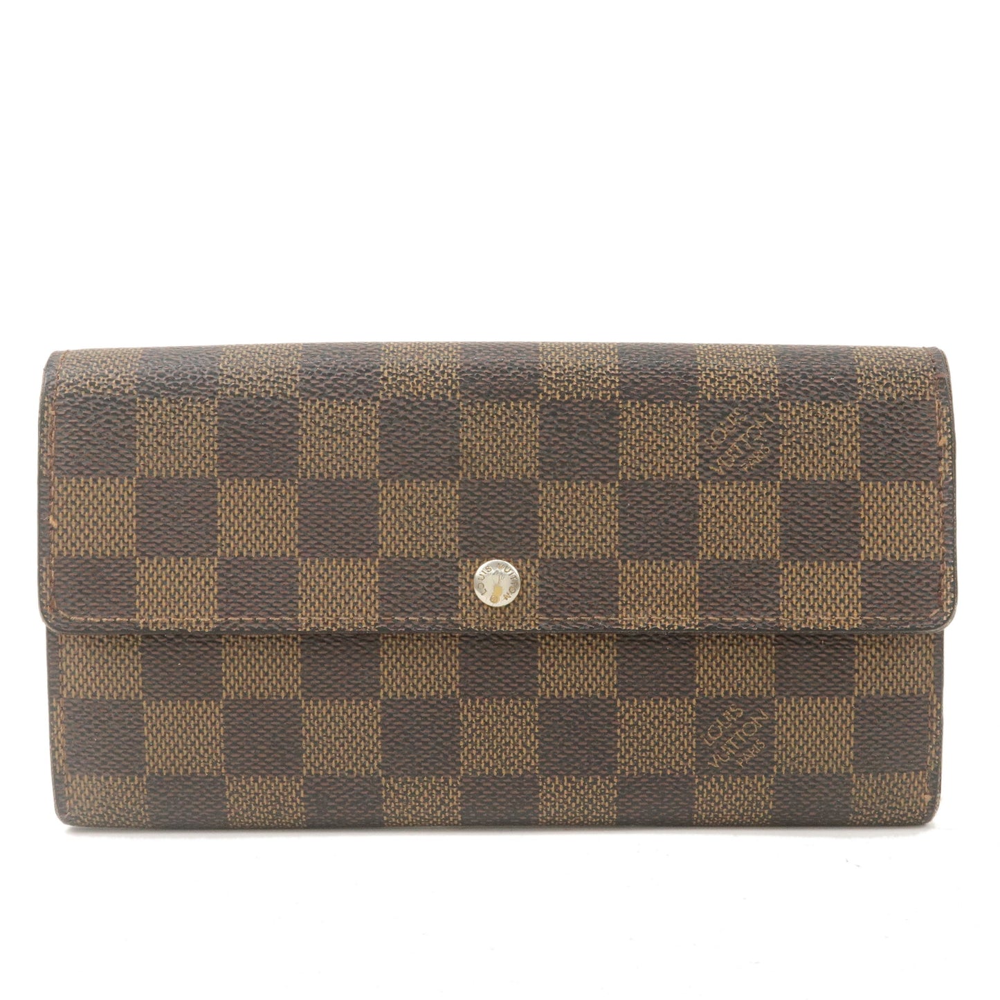 Louis Vuitton Damier Portefeuille Sarah Long Wallet N61734