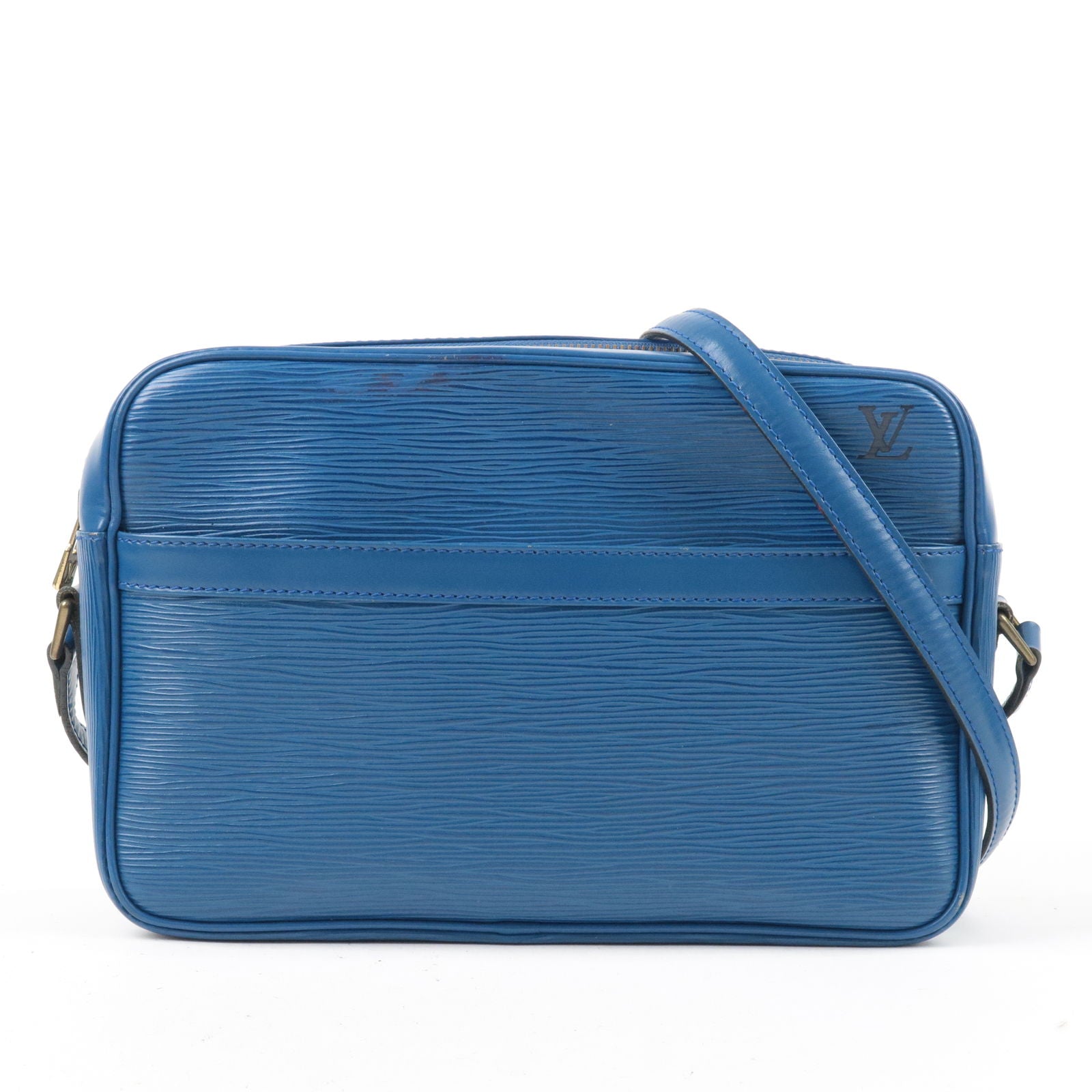 Louis Vuitton - Cabas Voyage Vintage Tote Bag Navy Blue and Dark