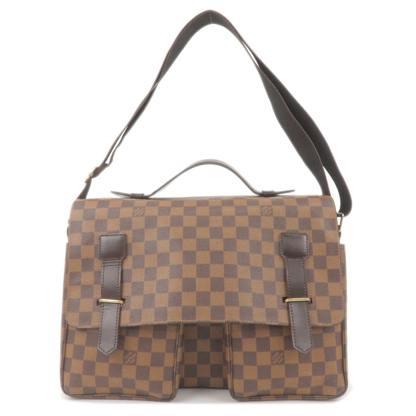 Louis-Vuitton-Damier-Broad-Way-2Way-Bag-Brief-Case-N42270