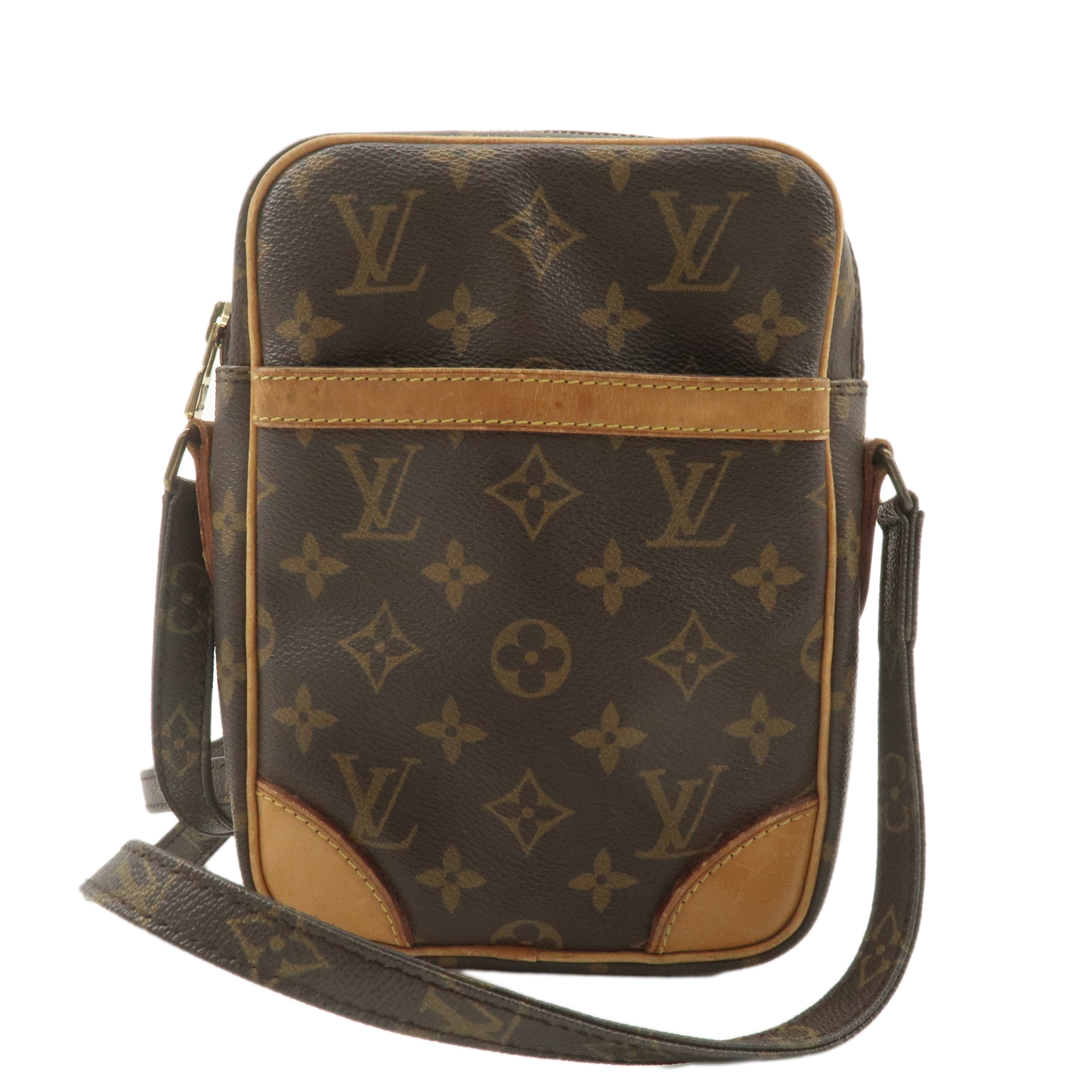 Louis Vuitton Monogram Danube Shoulder Bag Brown M45266