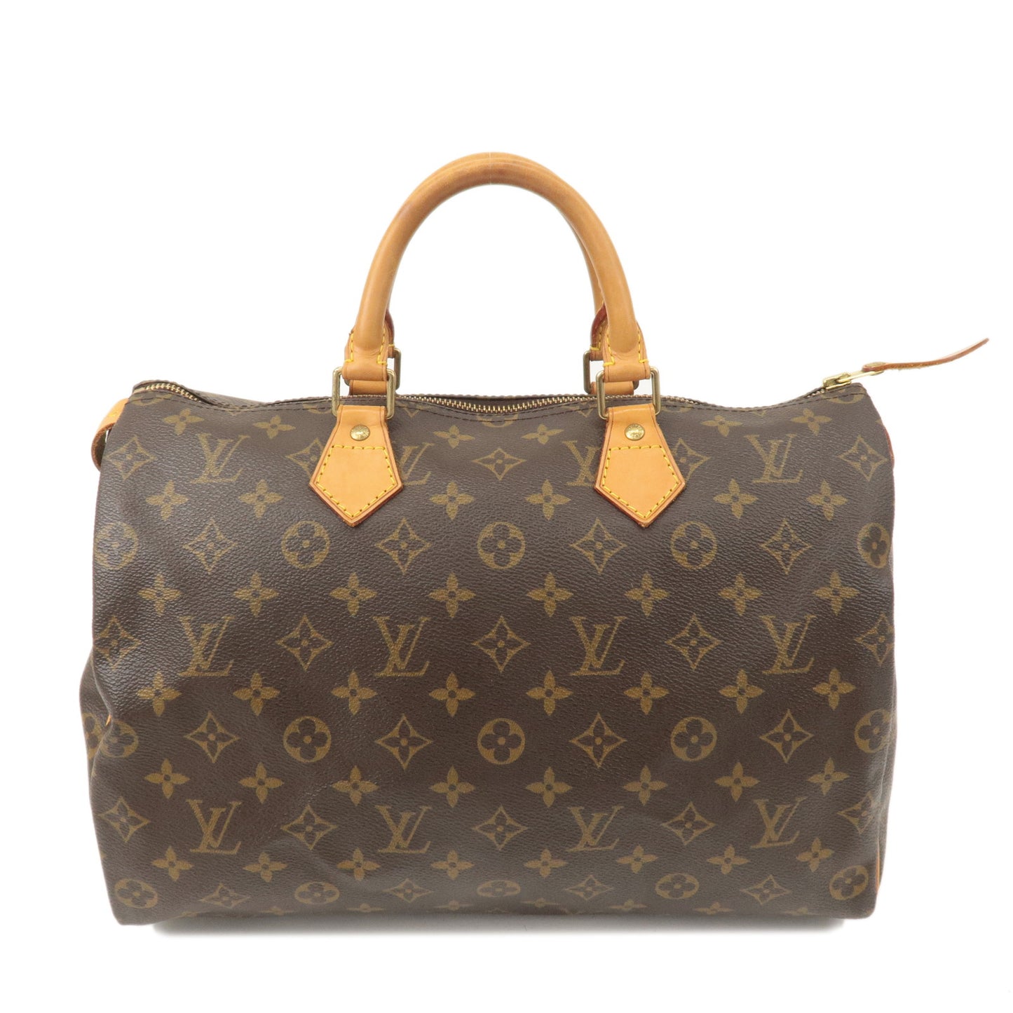 Louis-Vuitton-Monogram-Speedy-35-Hand-Bag-Boston-Bag-M41524