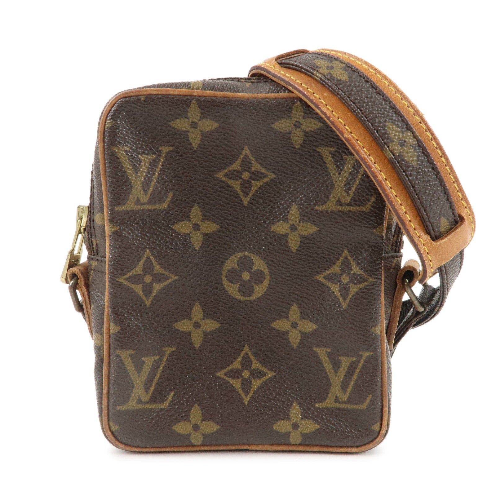 Louis Vuitton Monogram Mini Danube Shoulder Bag Brown M45268