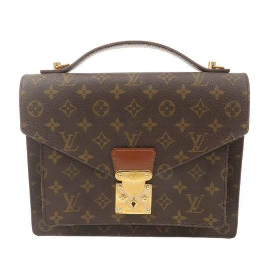 Louis-Vuitton-Monogram-Monceau-Hand-Bag-Brief-Case-M51185