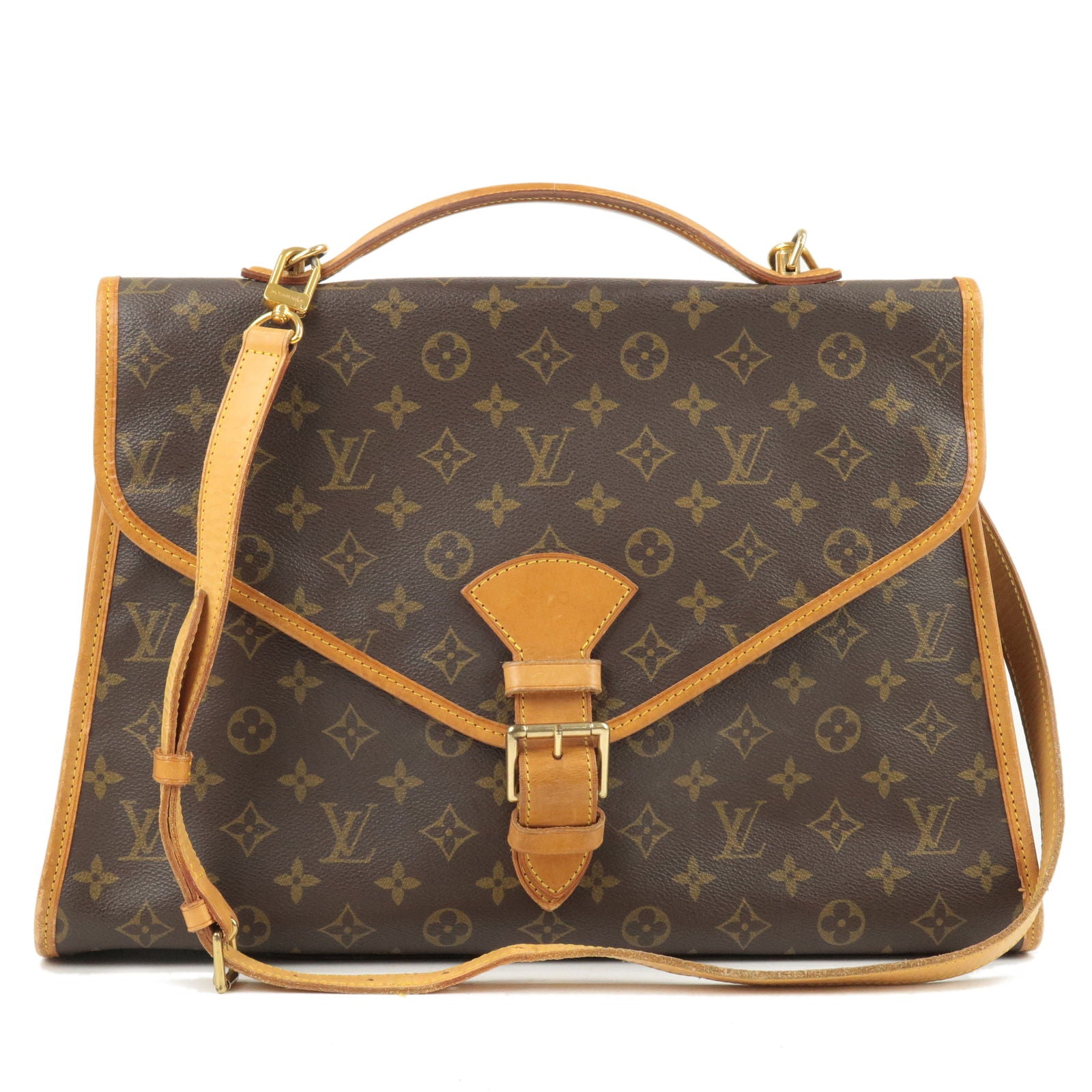 Louis-Vuitton-Monogram-Beverly-MM-Shoulder-Bag-Brief-Case-M51121