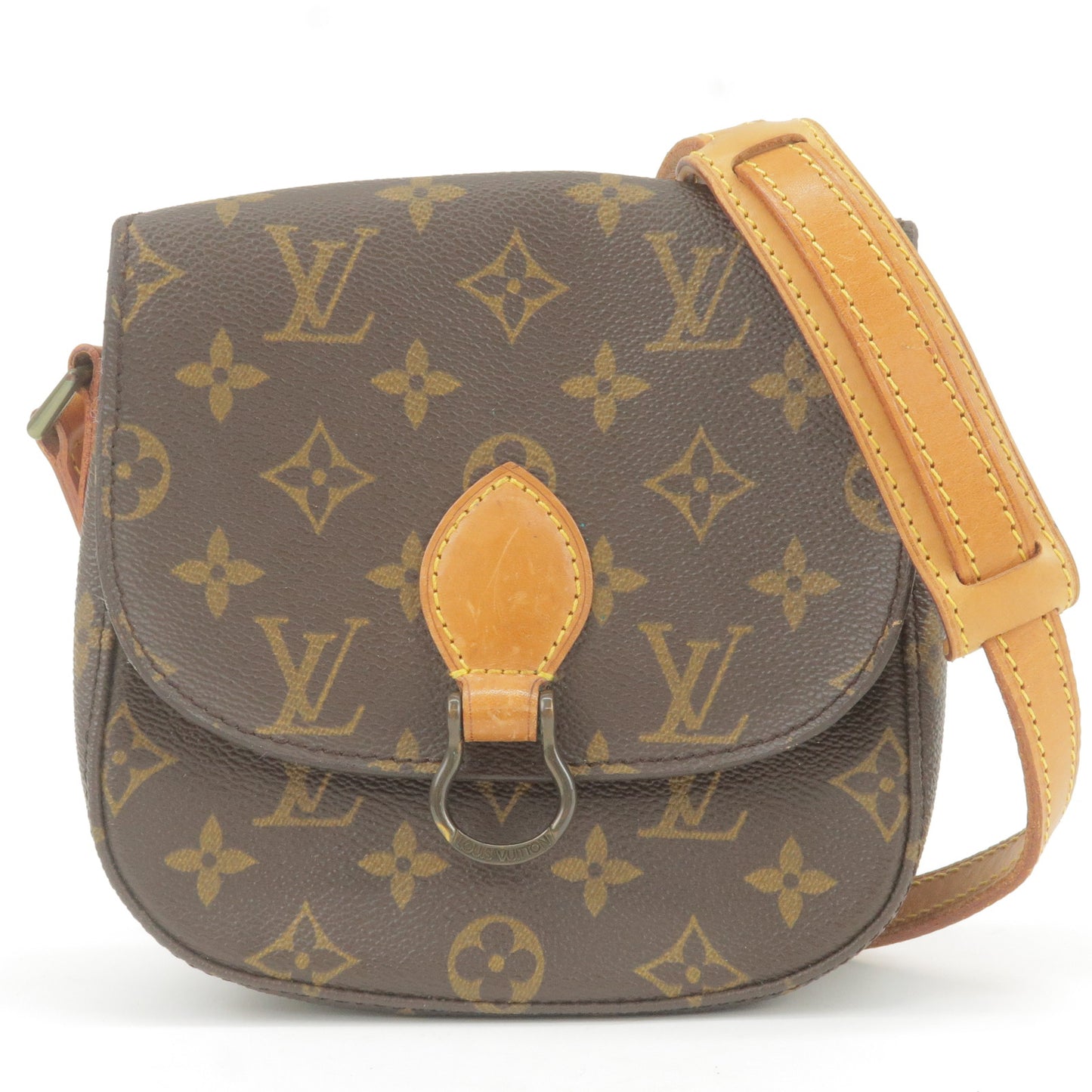 Louis-Vuitton Monogram Mini Saint-Cloud PM Shoulder Bag