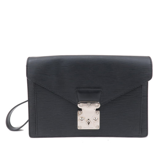 Louis-Vuitton-Epi-Serie-Dragonne-Clutch-Bag-Noir-Black-M52762