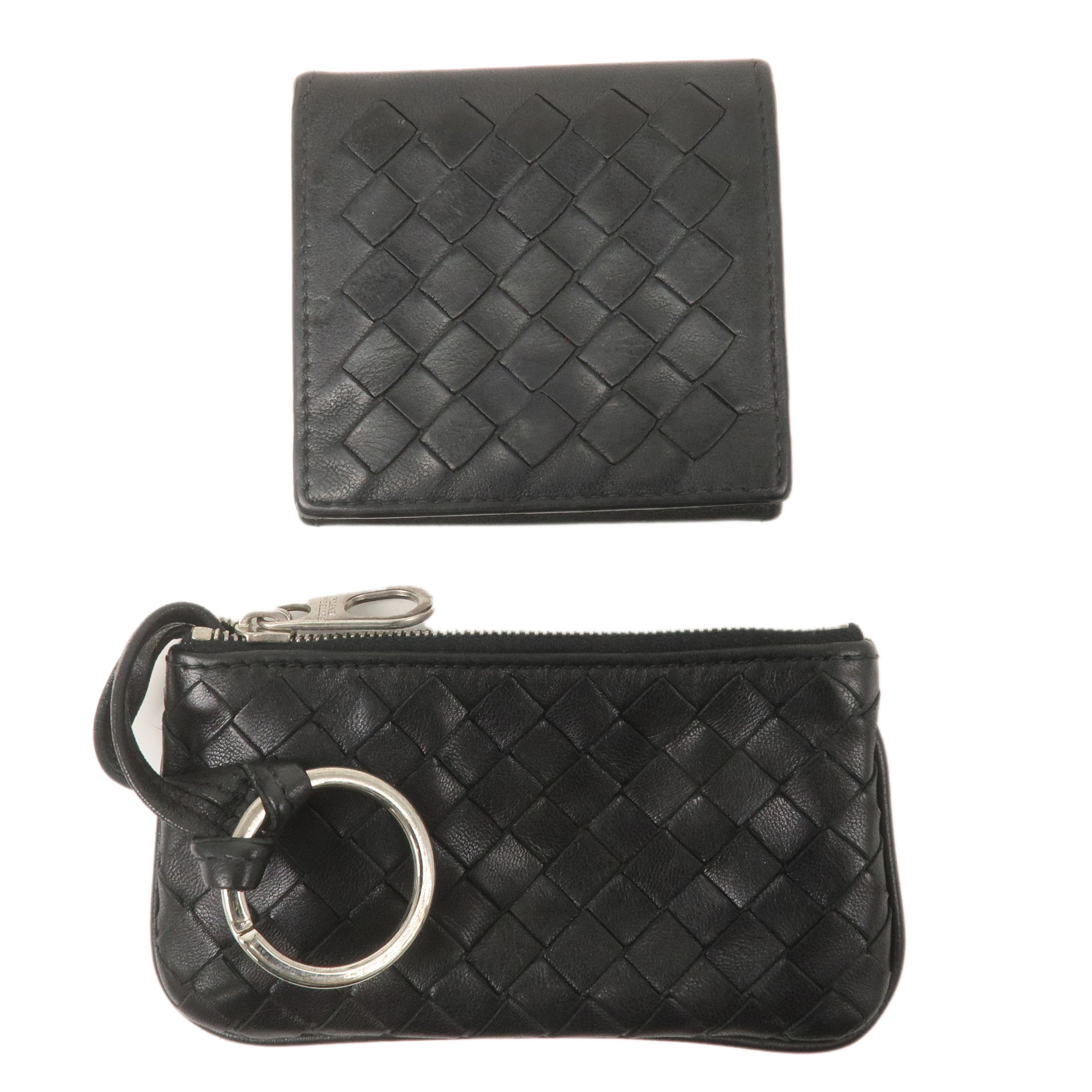 Womens Bottega Veneta gold Leather Zipped Card Holder | Harrods #  {CountryCode}