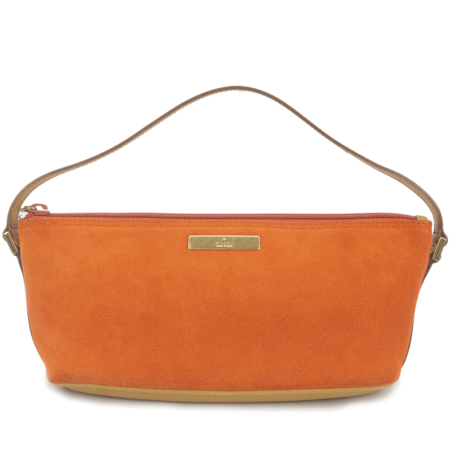 GUCCI-Suede-Leather-Boat-Bag-Shoulder-Bag-Orange-039.1103
