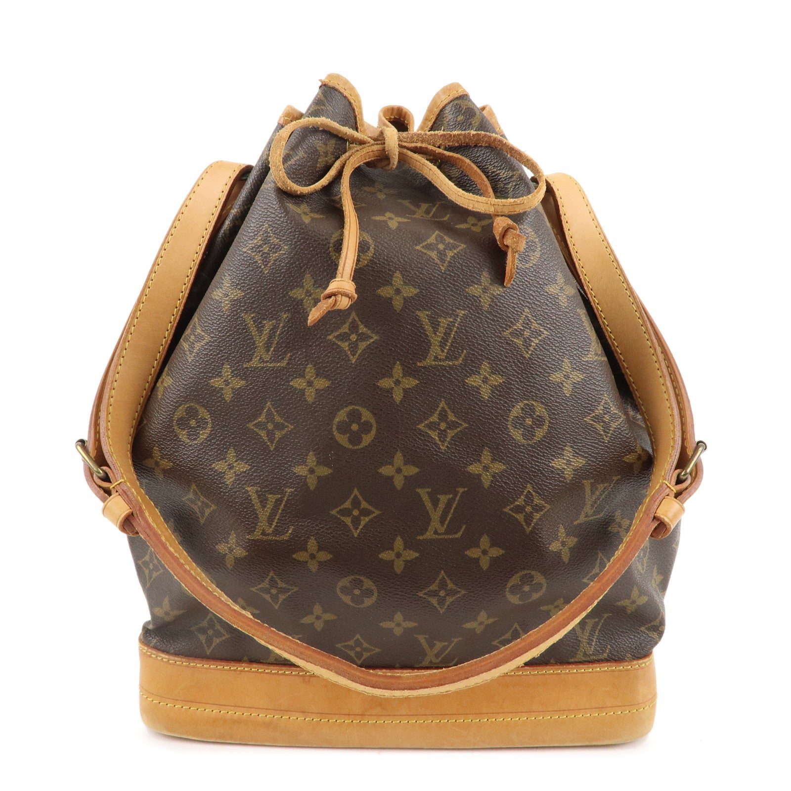 Louis Vuitton Monogram Noe Shoulder Bag Brown M42224