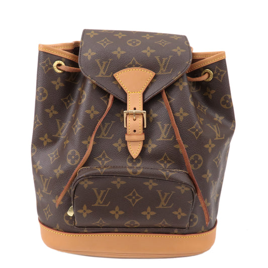 OOAK Louis Vuitton Hand Painted Leather Wrapped Montsouris GM