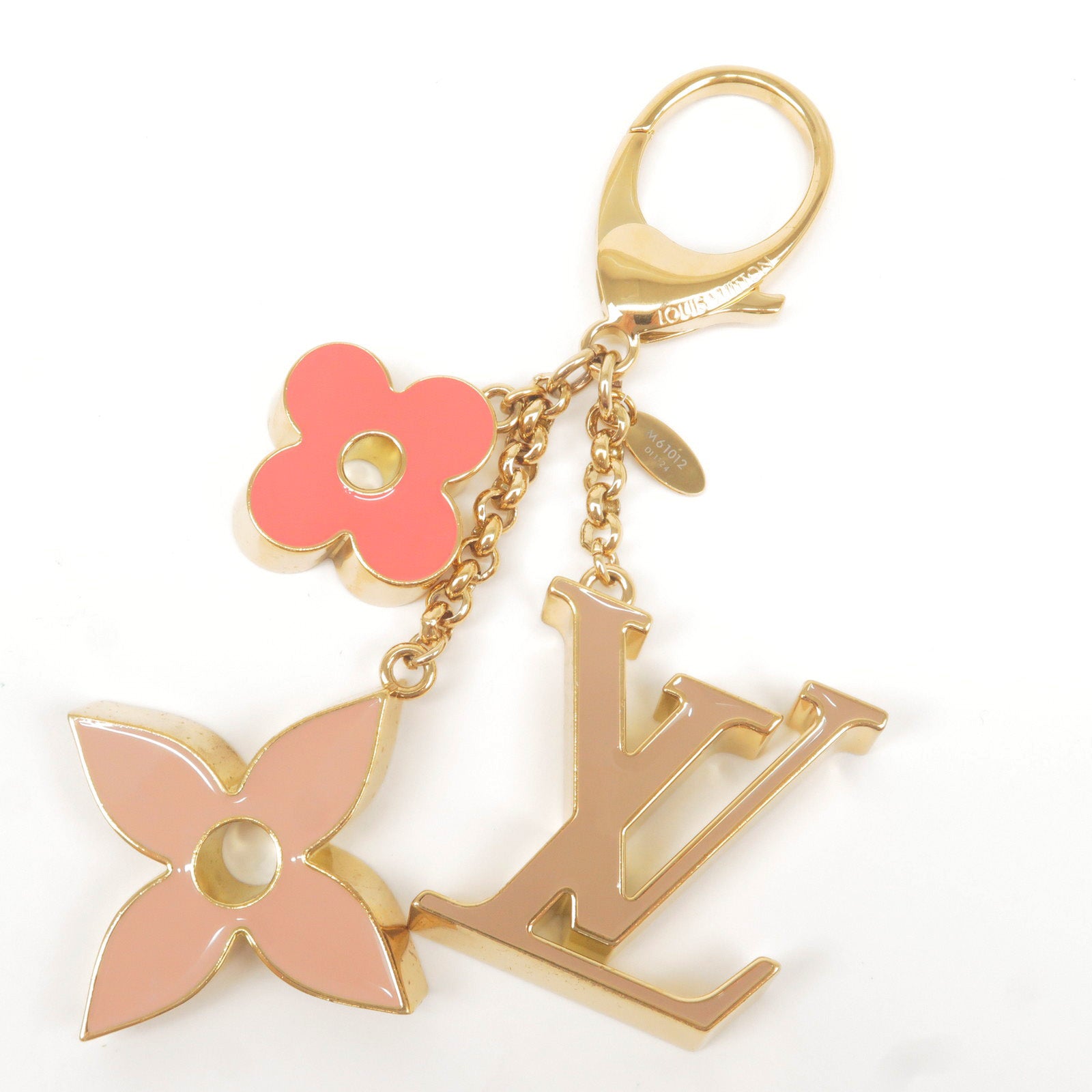 Louis Vuitton Bag Charm Review,FLEUR DE MONOGRAM BAG CHARM,M61012 