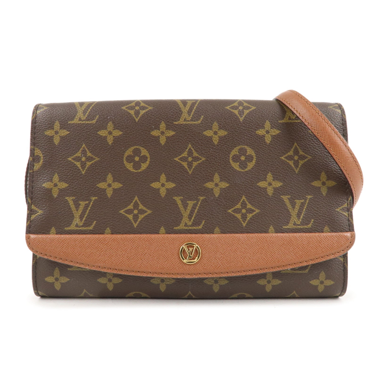 Louis Vuitton MONOGRAM Monogram 2WAY Leather Crossbody Backpacks