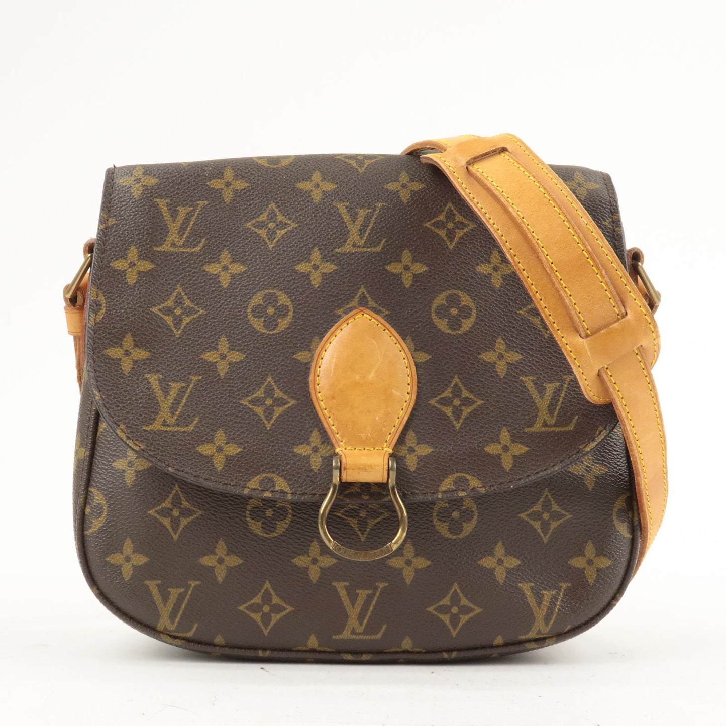 Louis Vuitton, Bags, Authentic Louis Vuitton Monogram Saint Cloud Mm  Shoulder Bag Stunning Condition