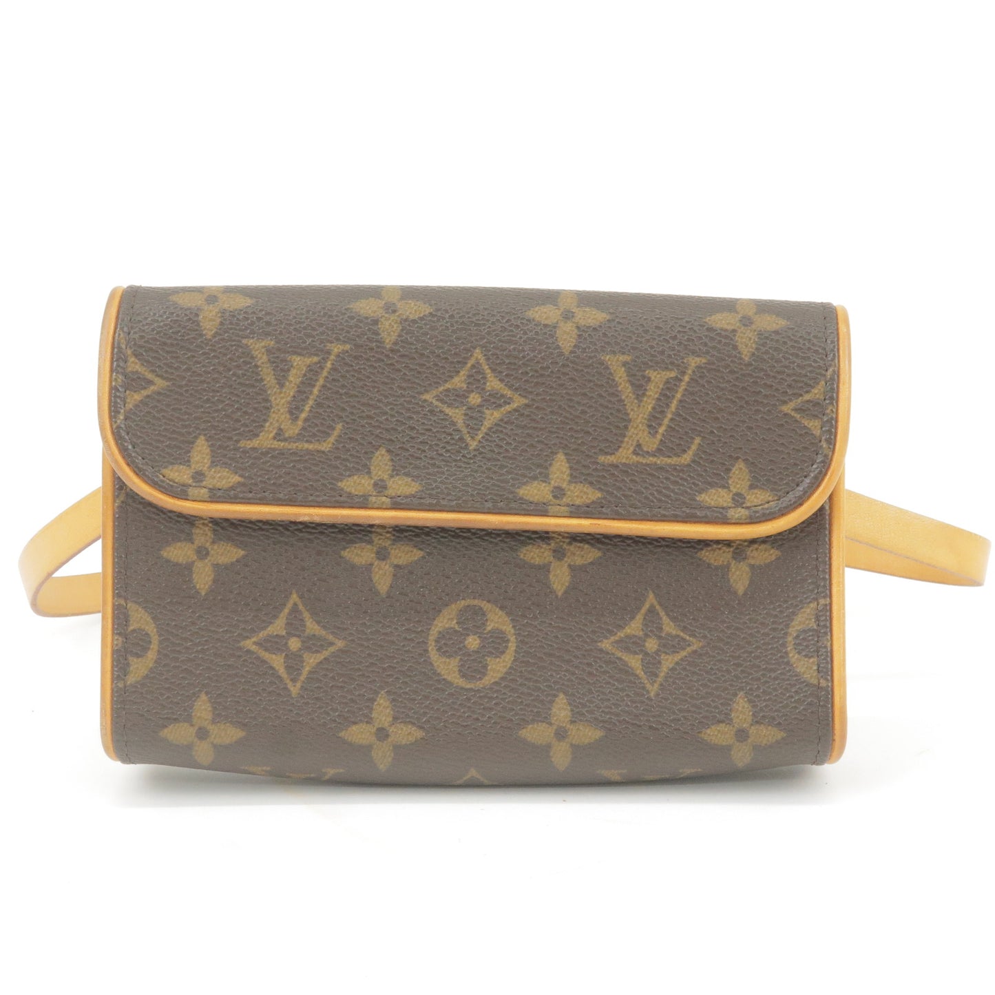 Louis Vuitton Monogram Pochette Florentine Waist Bag Body M51855 Brown