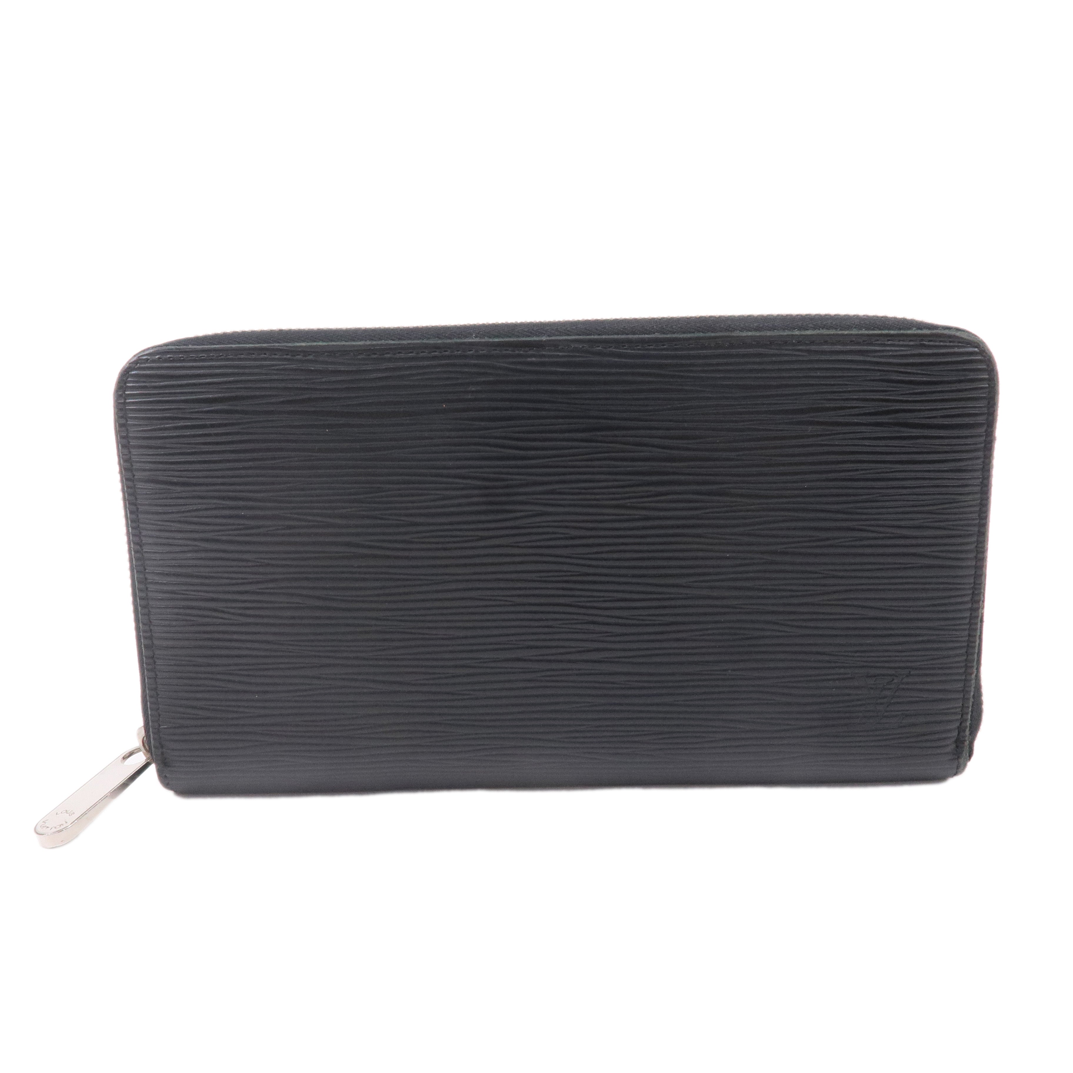 Louis-Vuitton-Epi-Zippy-Organizer-Long-Wallet-Noir-Black-M60632