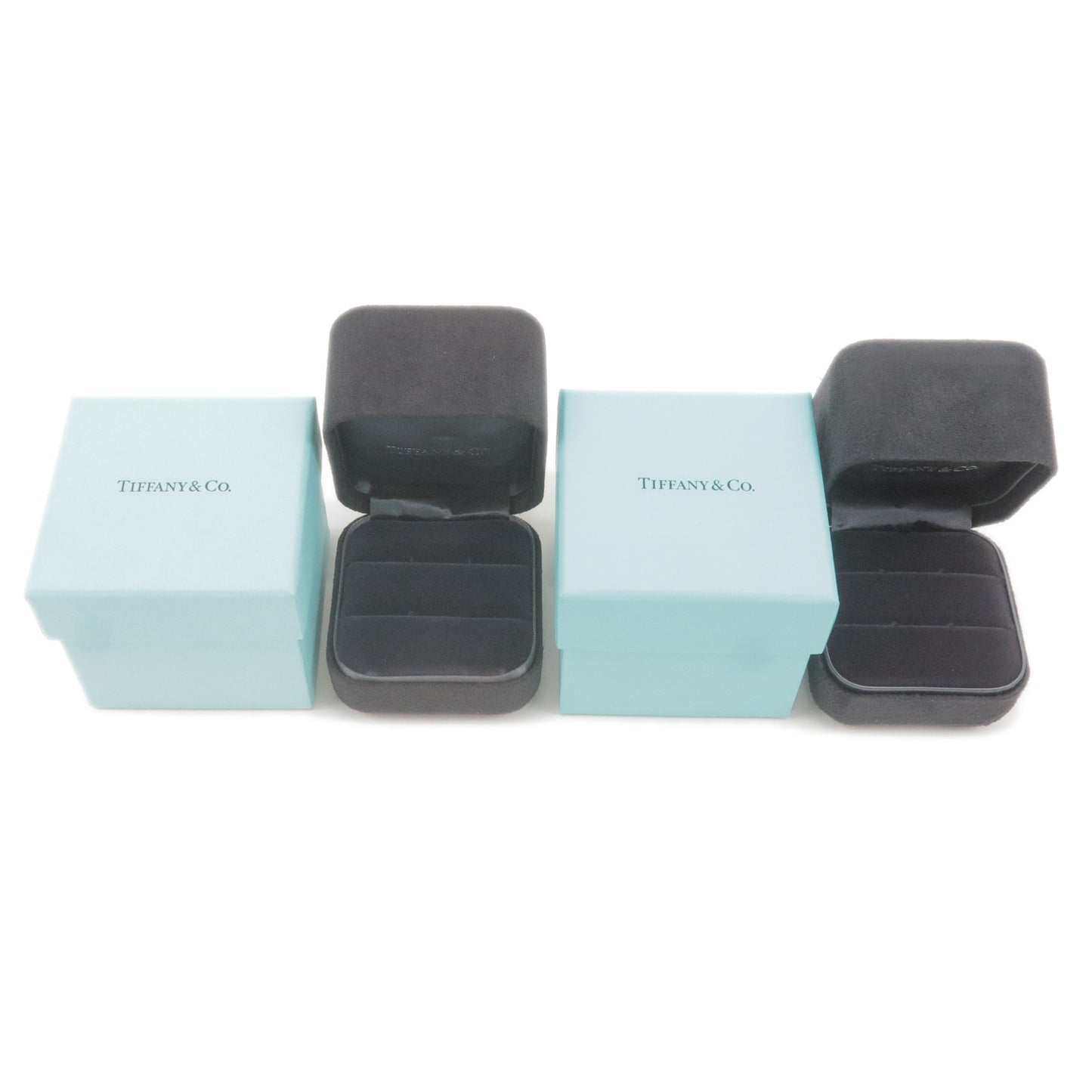 Tiffany&Co.-Set-of-2-Pair-Ring-Box-Jewelry-Box-Tiffany-Blue