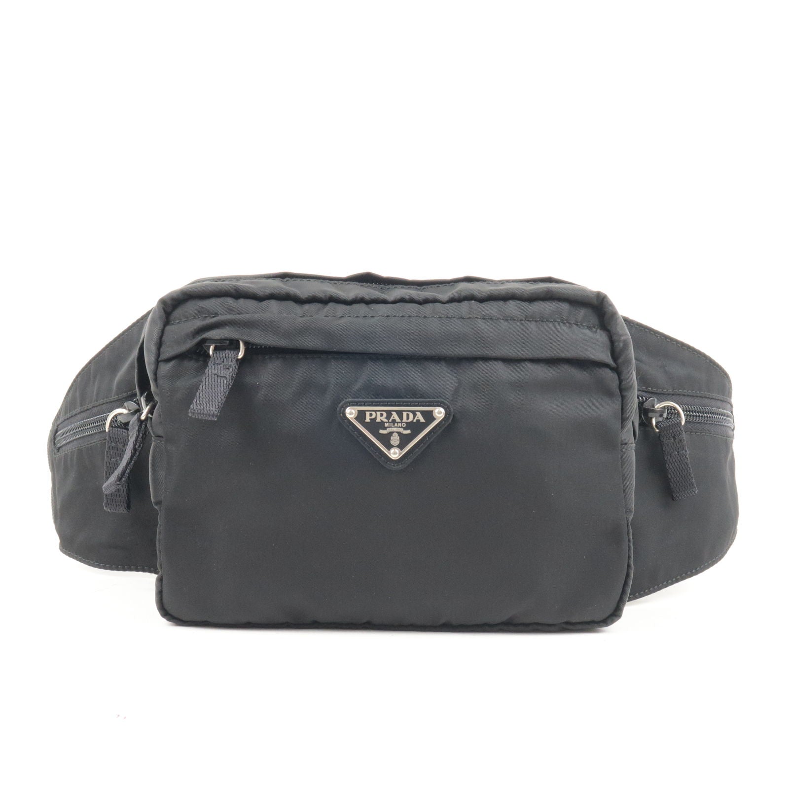 Prada leather 2025 fanny pack