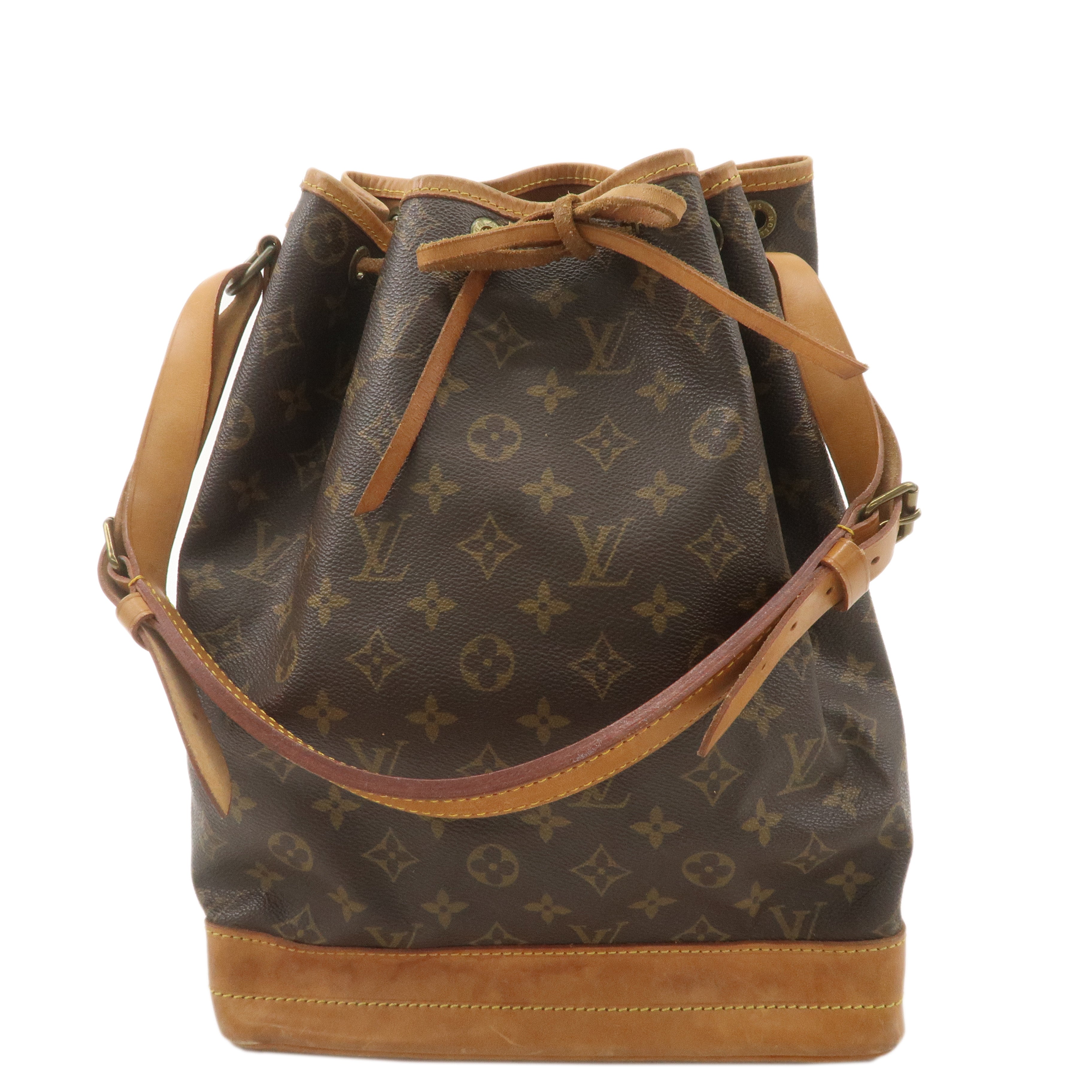 Louis Vuitton Monogram Noe Shoulder Bag Hand Bag Brown M42224