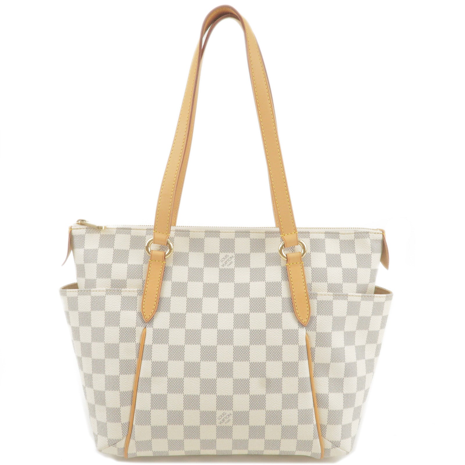 Louis-Vuitton-Damier-Azur-Totally-PM-Tote-Bag-Hand-Bag-M51261