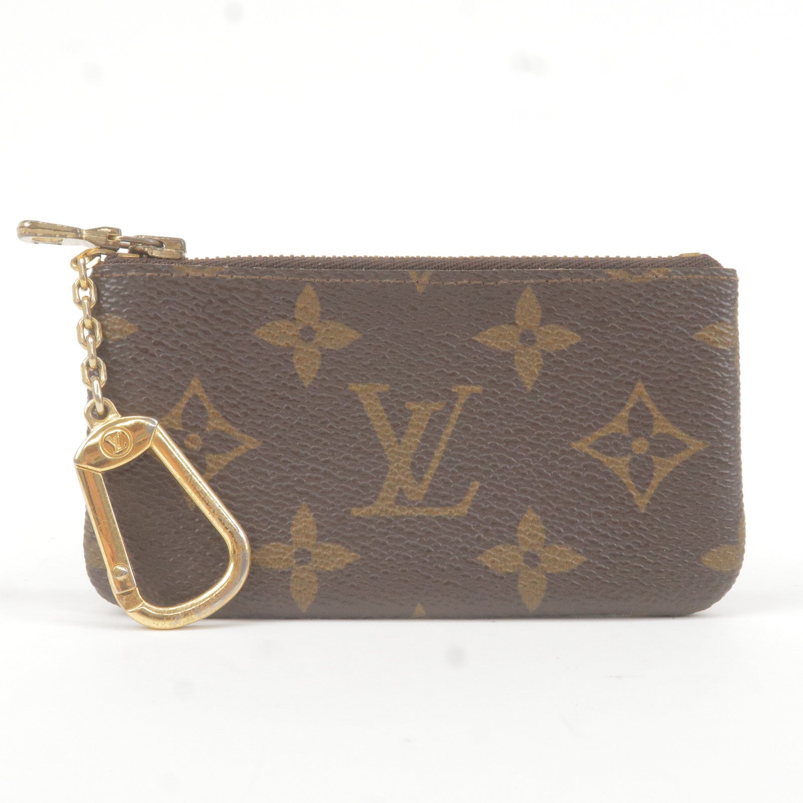 Louis Vuitton Monogram Pochette Cles Key and Change Holder