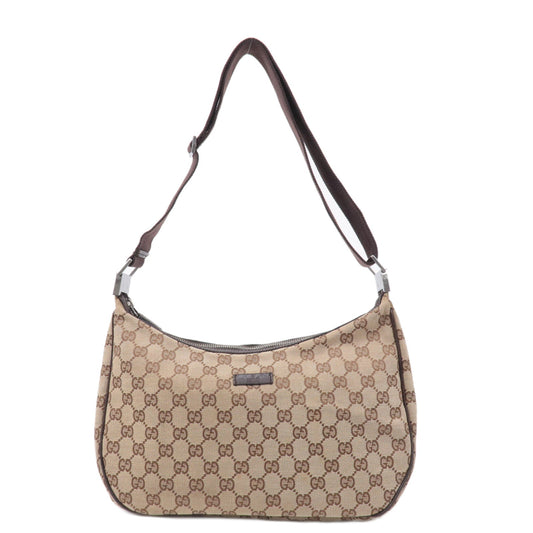 GUCCI-GG-Canvas-Leather-Shoulder-Bag-Cross-Body-Beige-Brown-122790