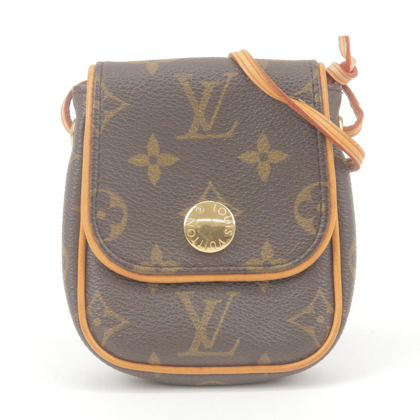 Louis Vuitton Monogram Pochette Cancun Shoulder Bag Pouch M60018