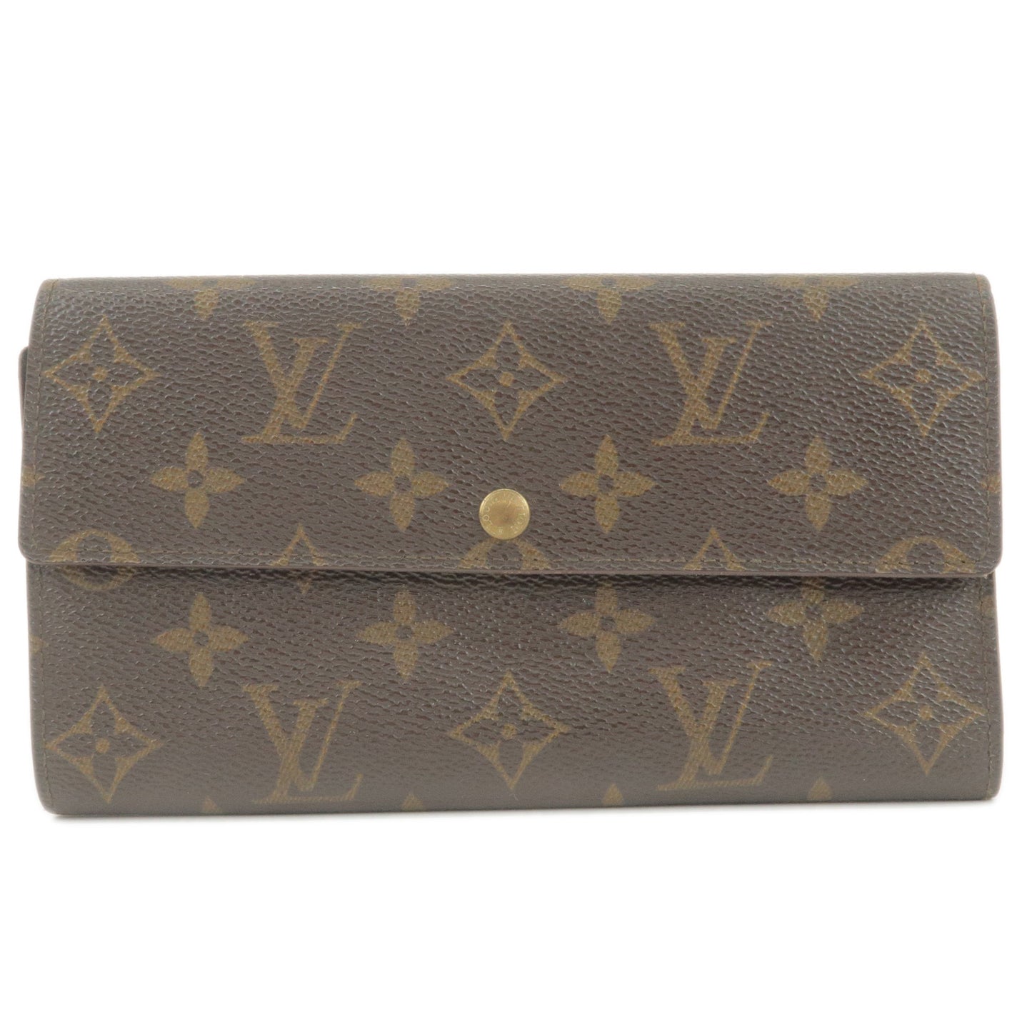 Louis-Vuitton-Monogram-Portefeuille-Sarah-Wallet-OId-Style-M61734