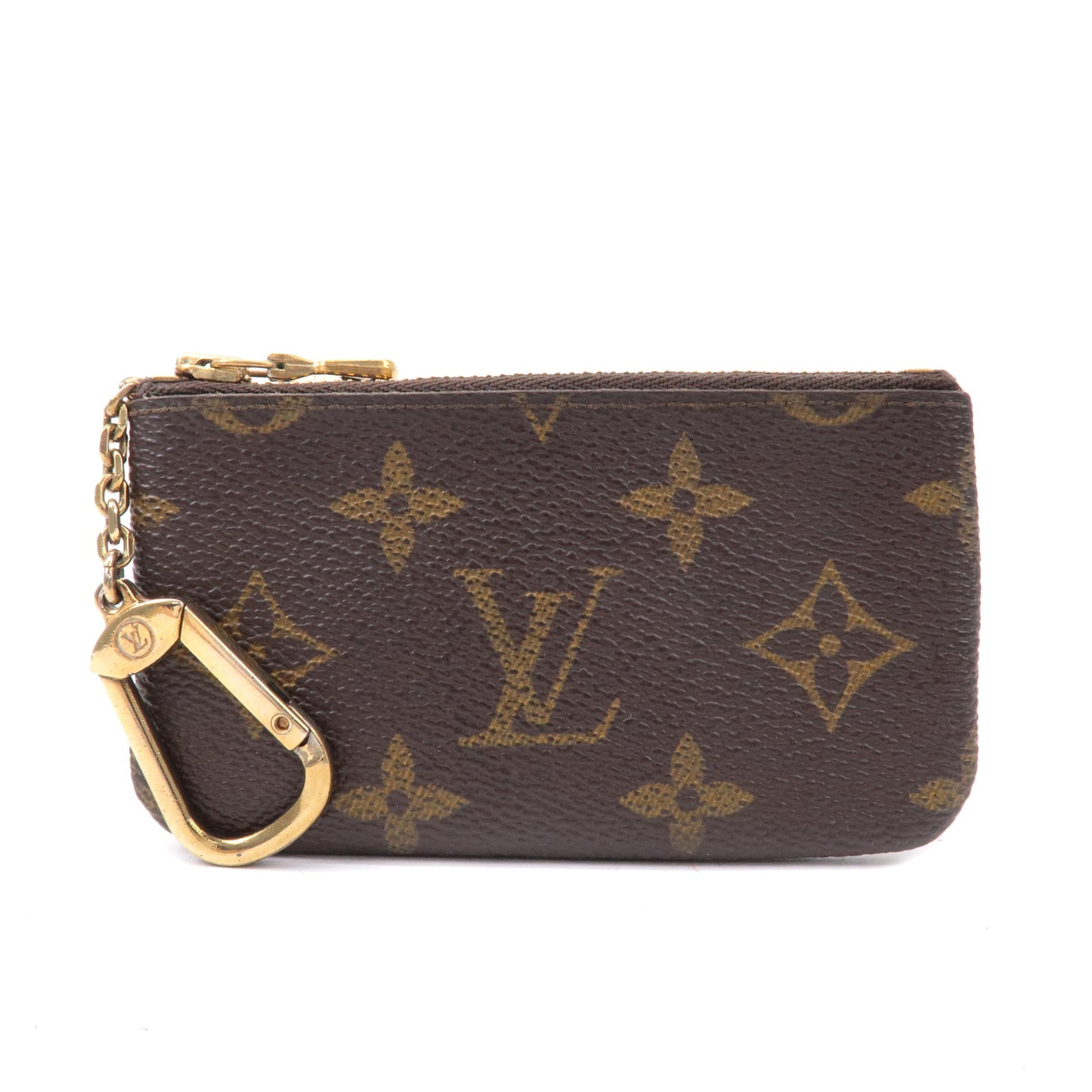 Louis-Vuitton-Monogram-Pochette-Cles-Coin-Case-Brown-M62650 – dct