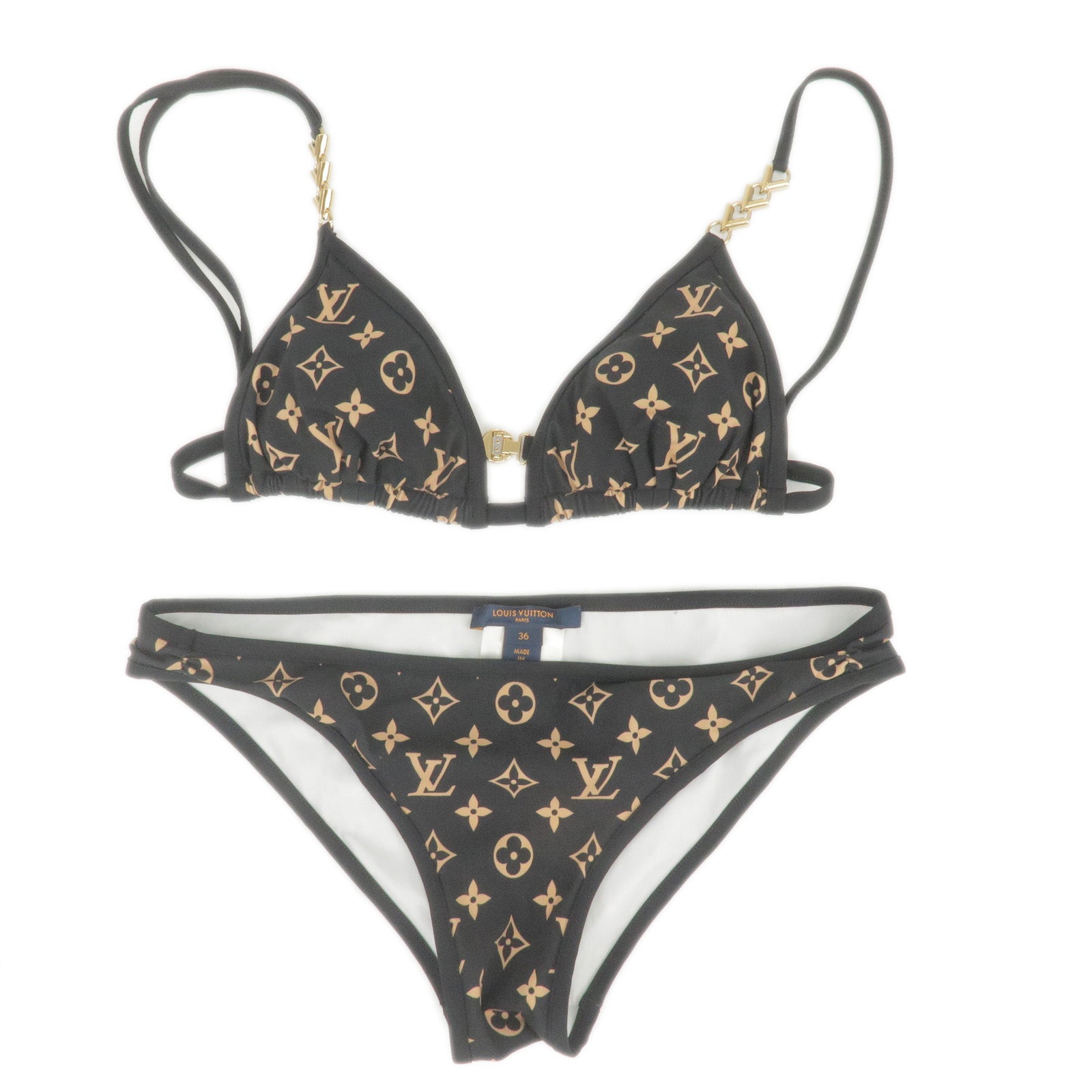 Louis-Vuitton-Monogram-Night-Bikini-Bottom-Set-Size-36