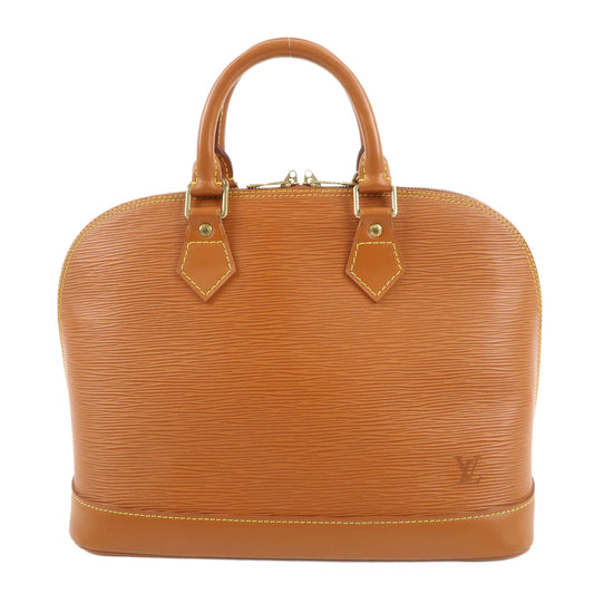 Louis-Vuitton-Epi-Leather-Alma-Hand-Bag-Zipang-Gold-M52148