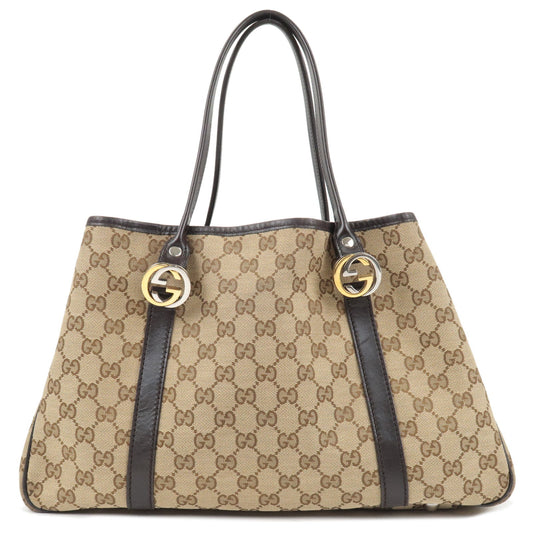 GUCCI-Abbey-GG-Canvas-Leather-Shoulder-Bag-Beige-Brown-130939 –  dct-ep_vintage luxury Store