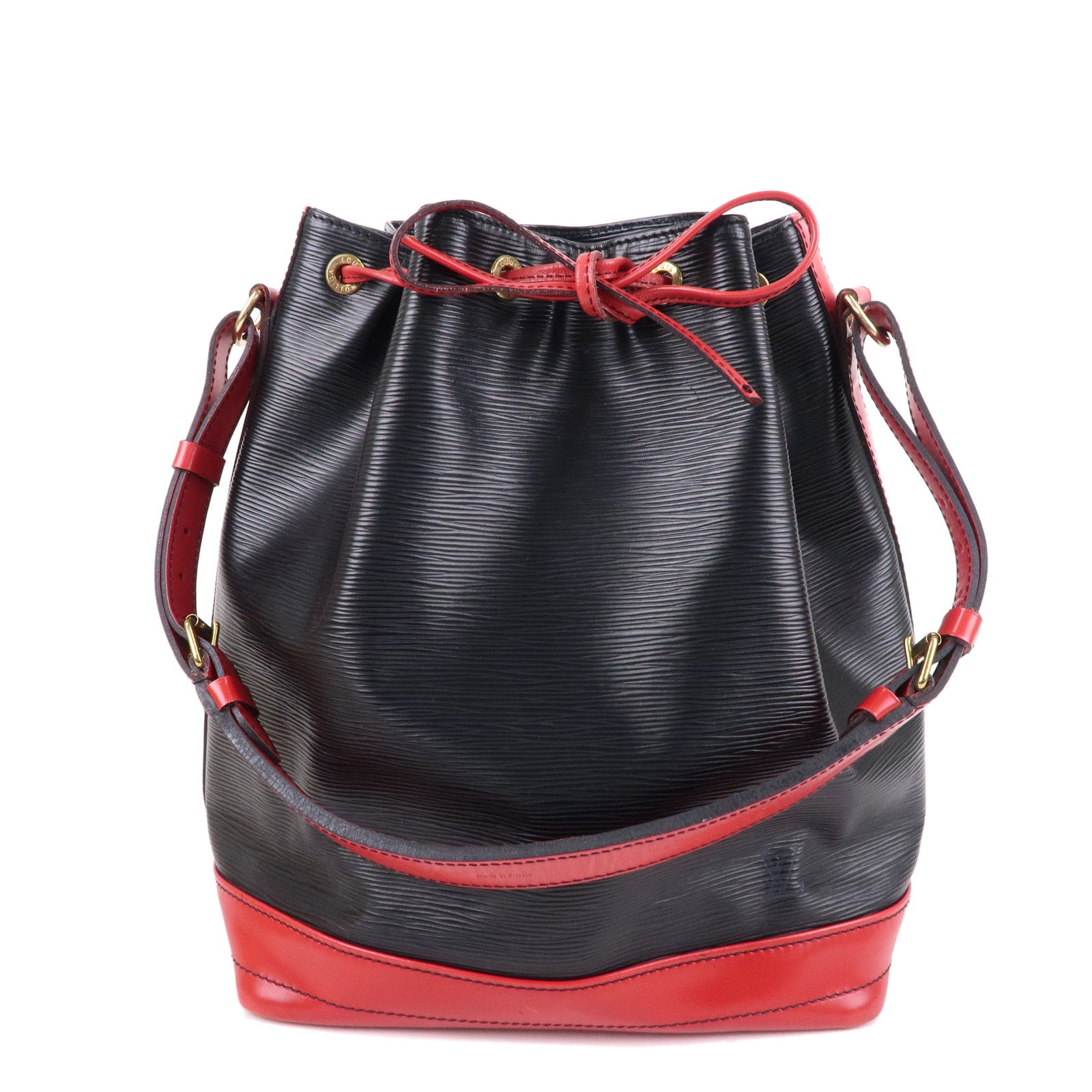 Red and black louis vuitton online purse