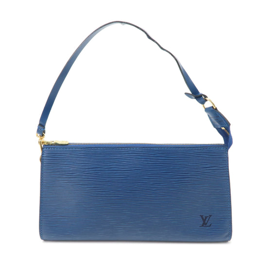 Louis-Vuitton-Epi-Pochette-Accessoires-Hand-Bag-Toledo-Blue-M52947