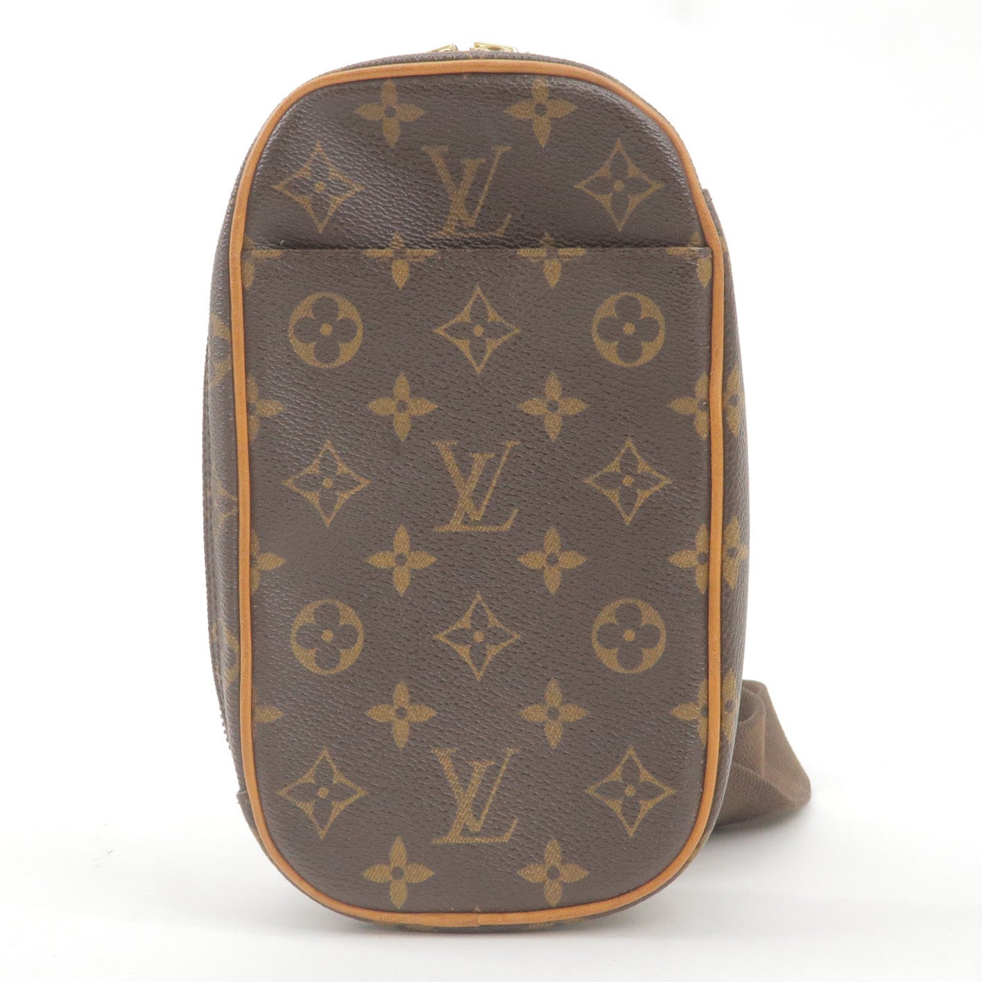 Louis Vuitton Vintage Monogram Canvas Pochette Gange Sling Bag