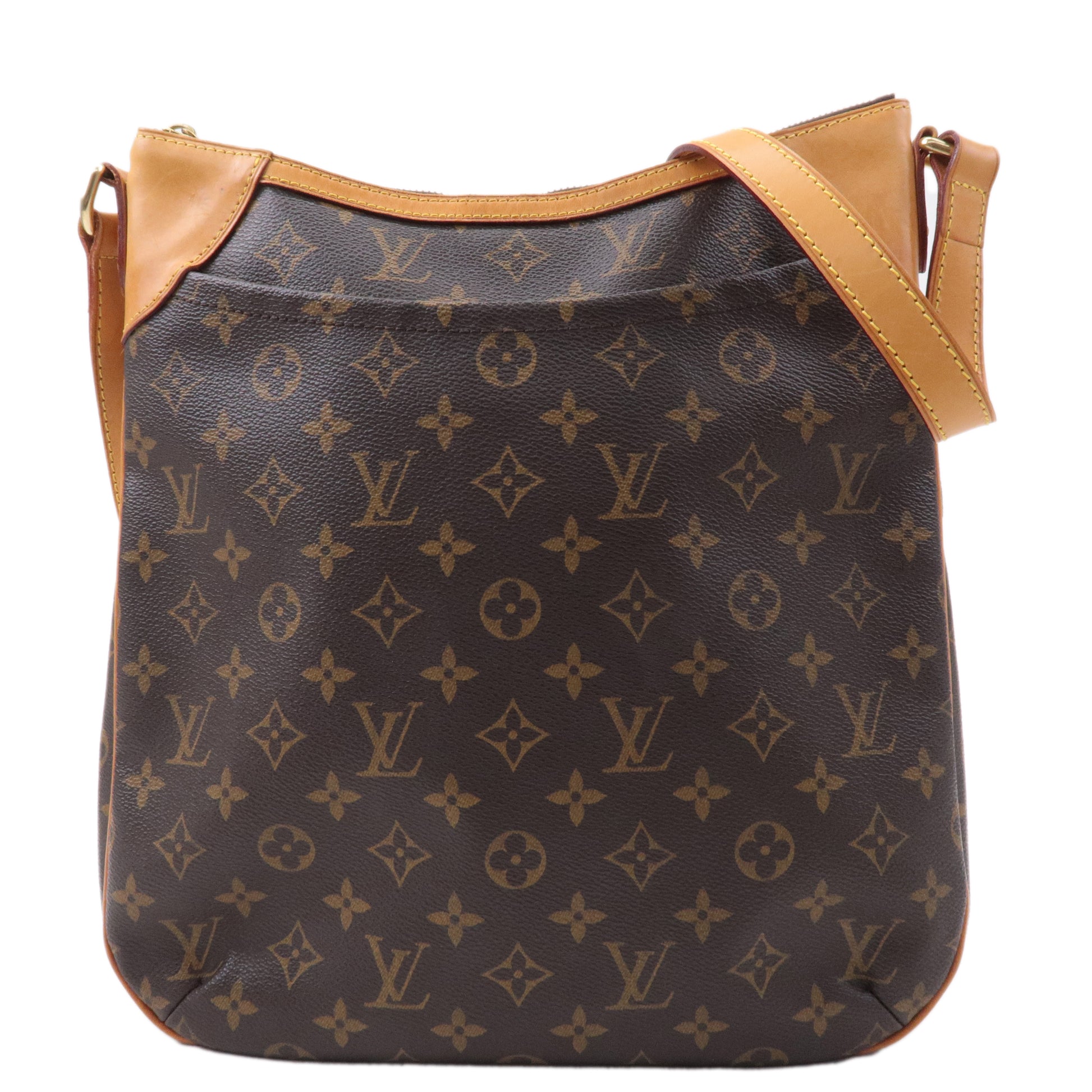 Louis Vuitton Monogram Odeon MM M56389 ladies shoulder bag Brown