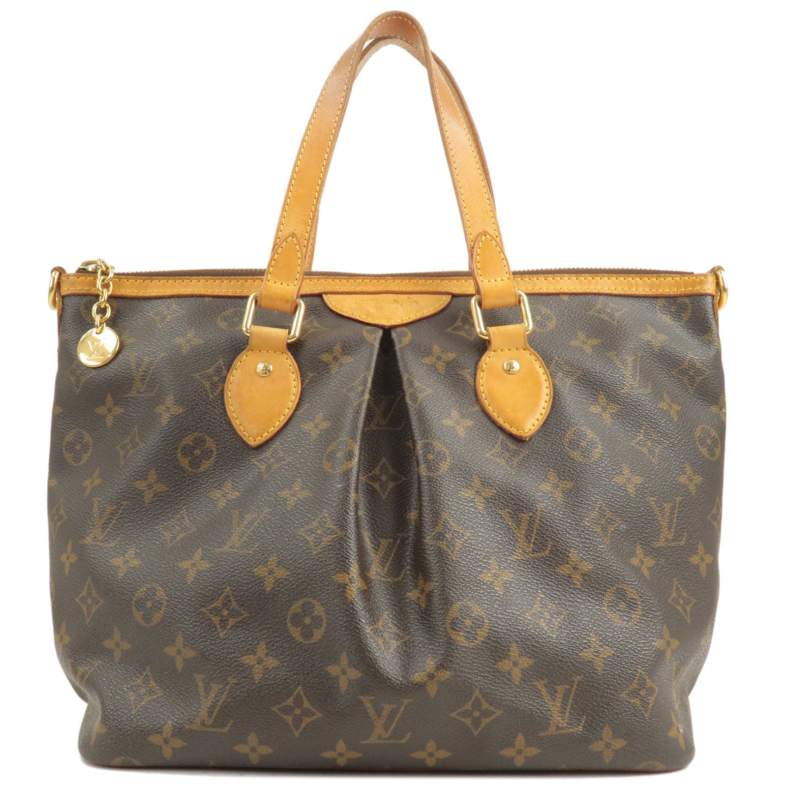 Louis-Vuitton-Monogram-Palermo-PM-Shoulder-Hand-Bag-M40145