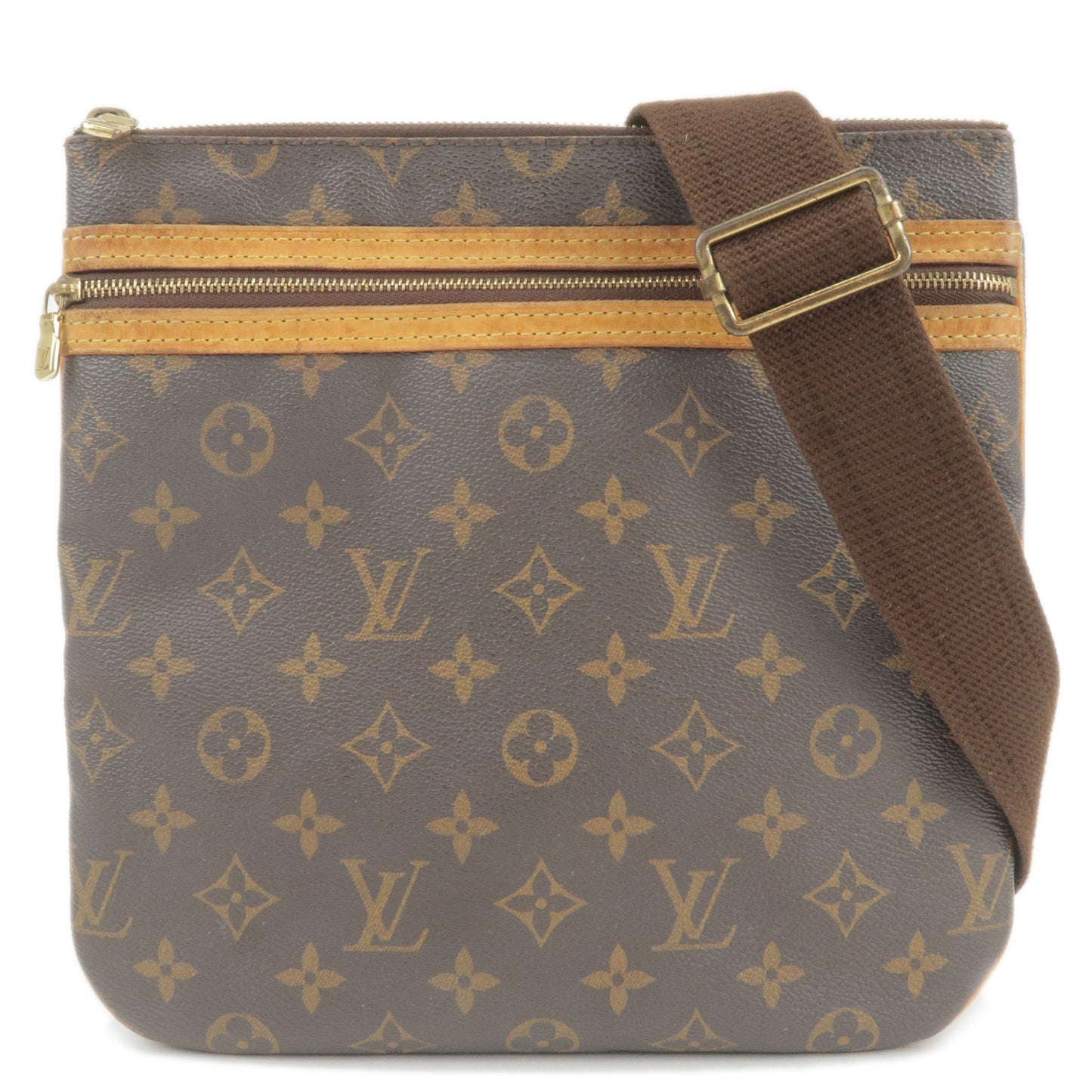 Pre-owned Louis Vuitton Marignan Leather Handbag In Multicolour