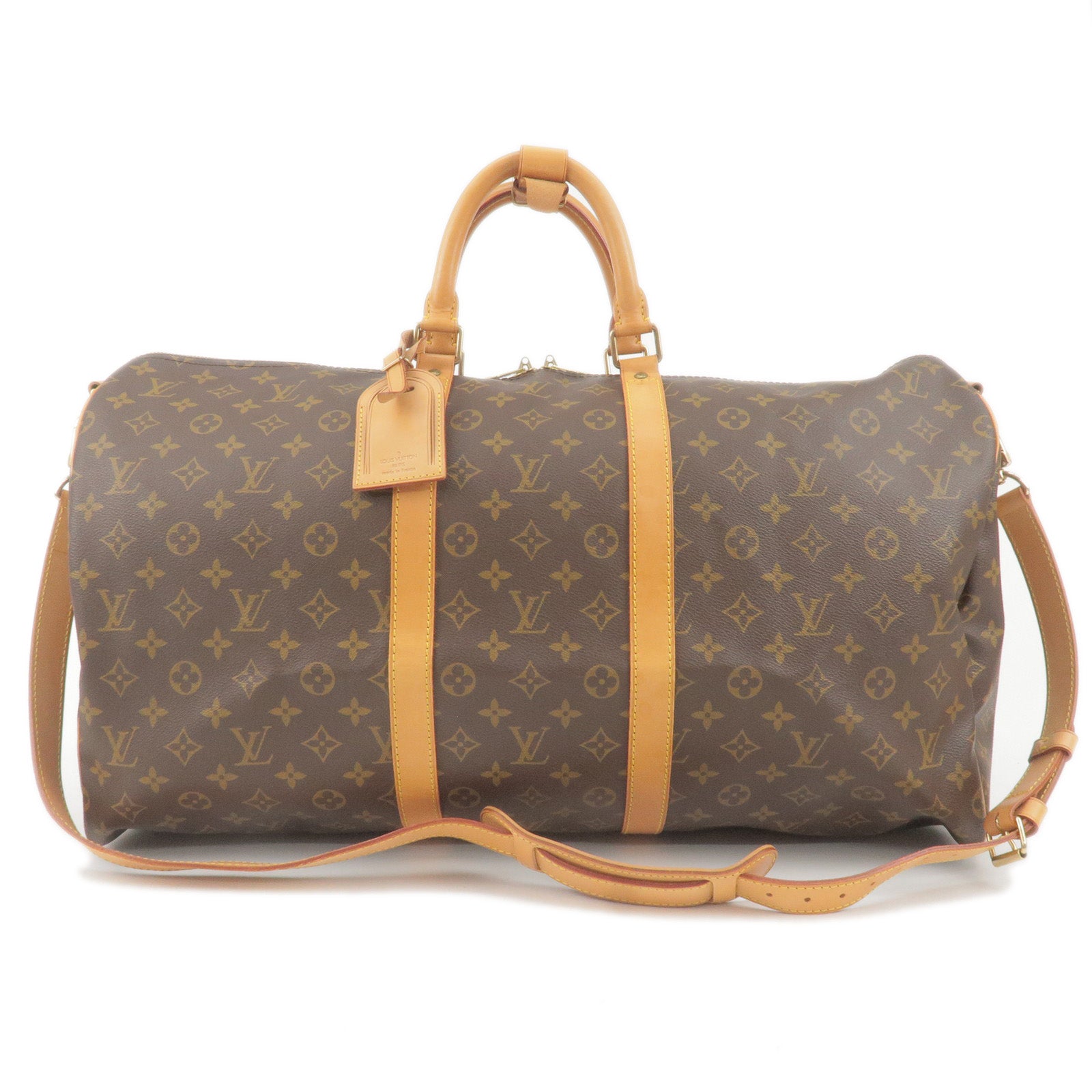 Louis-Vuitton-Monogram-Keep-All-Bandouliere-55-Boston-Bag-M41414