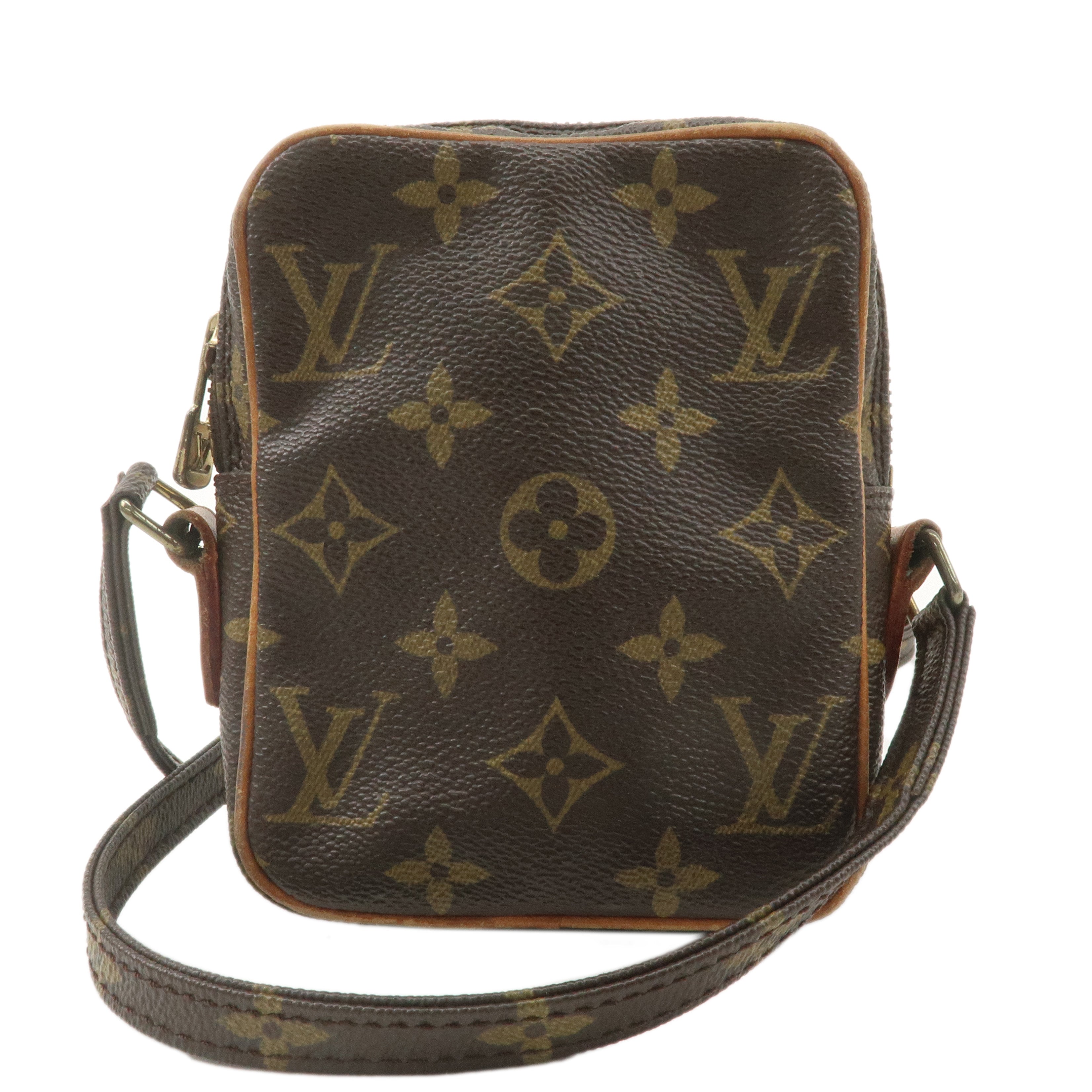 Louis Vuitton Monogram Mini Danube Shoulder Bag Brown M45268