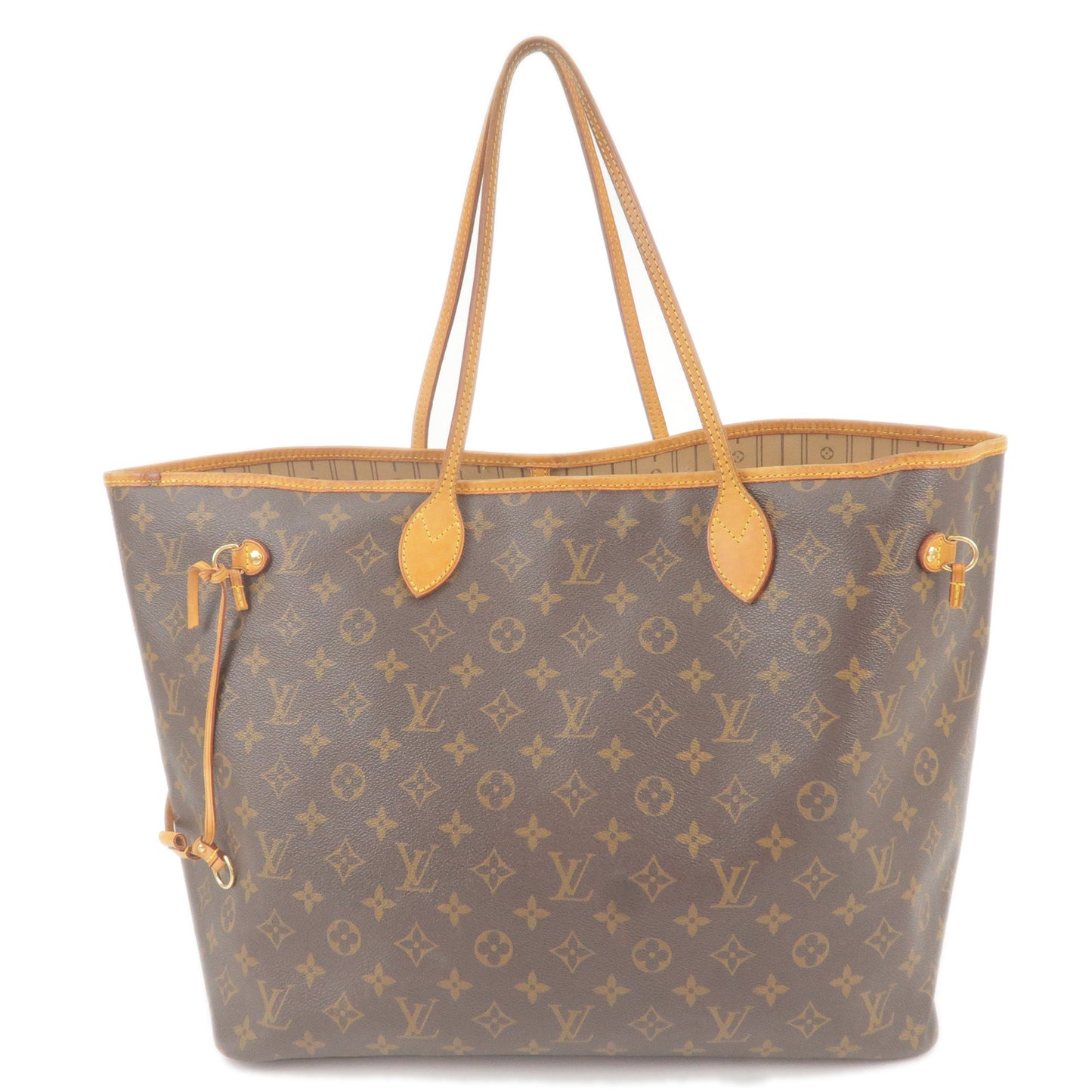 Louis-Vuitton-Monogram-Neverfull-GM-Tote-Bag-Hand-Bag-M40157-