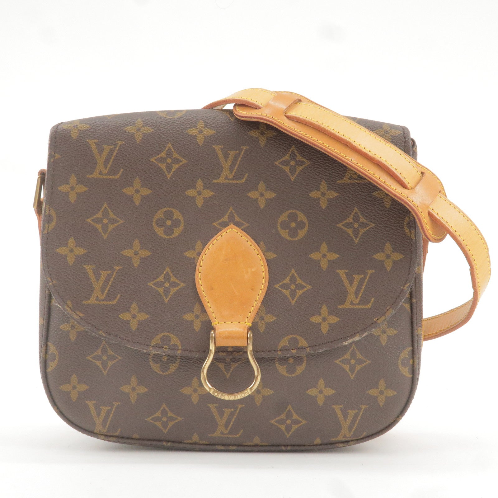 Louis Vuitton - Petit Sac Plat Bag - Monogram Leather - Bicolore Black Beige - Women - Luxury