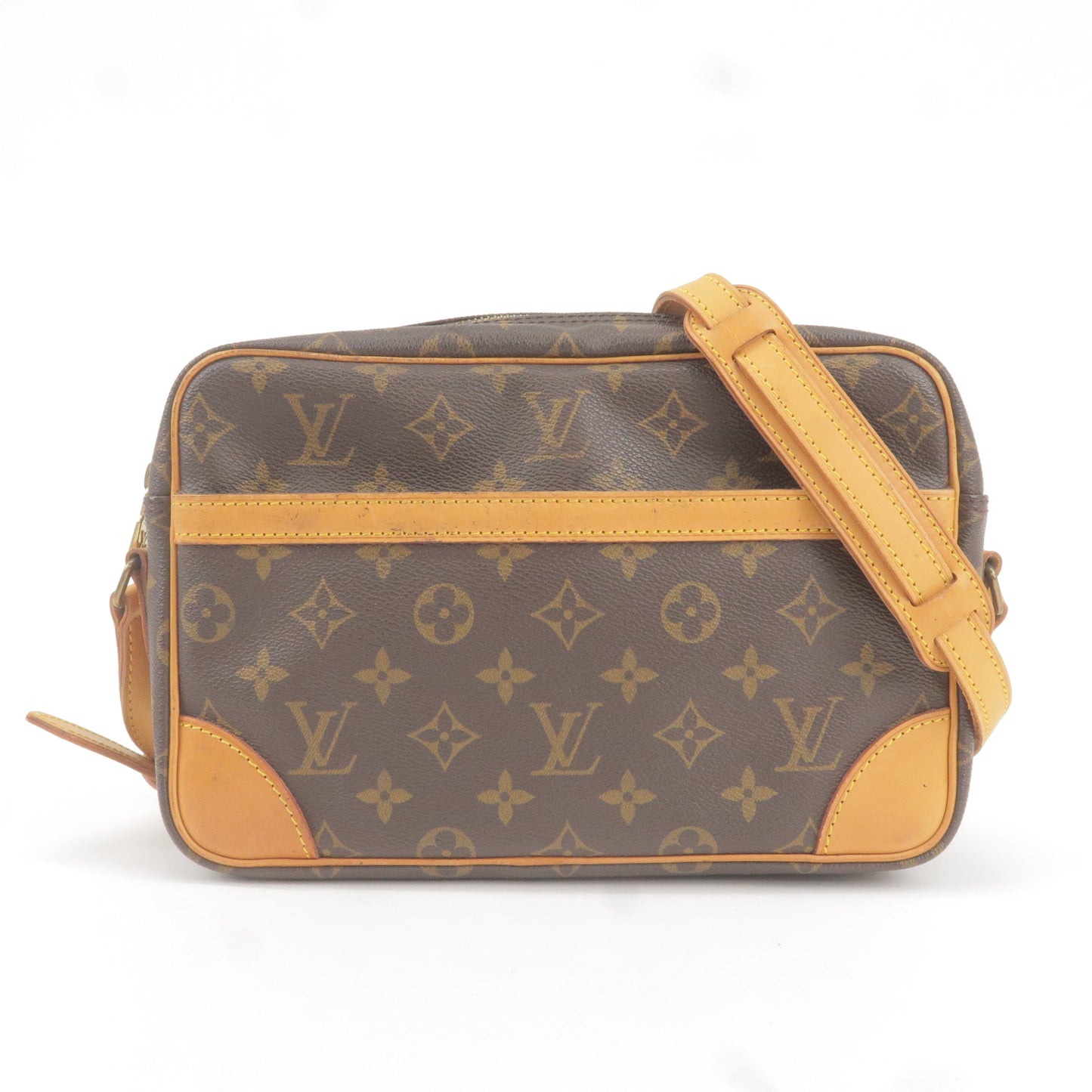 Authentic Louis Vuitton Monogram Trocadero 27 Shoulder Bag M51274