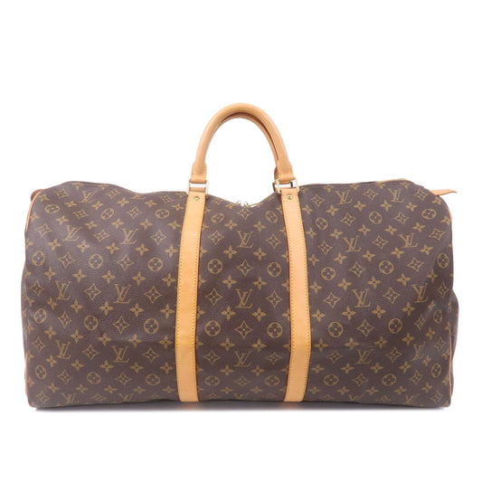 Louis-Vuitton-Monogram-Keep-All-60-Boston-Bag-Brown-M41422