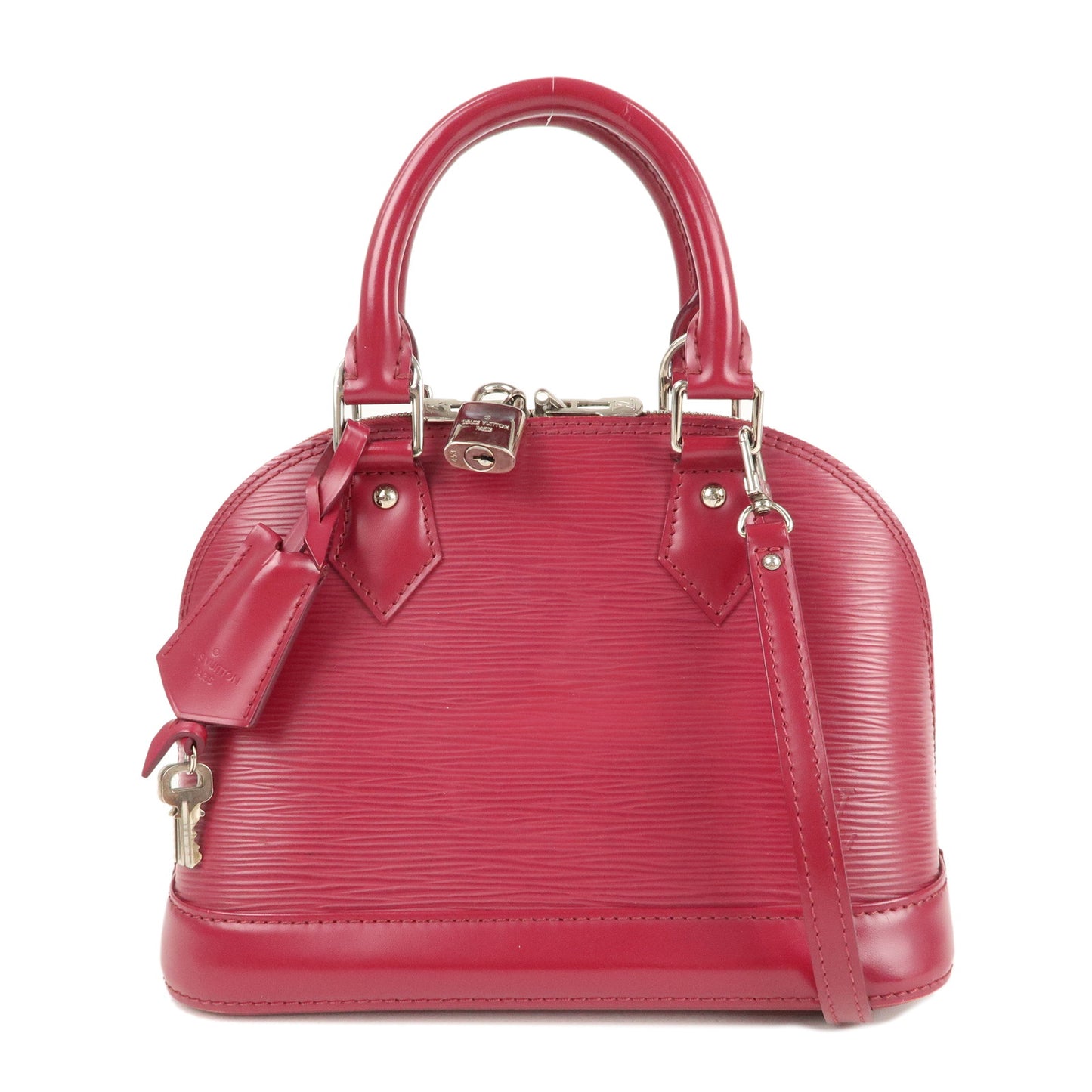 Louis-Vuitton-Epi-Alma-BB-Hand-Bag-Shoulder-Bag-Fuchsia-M40851