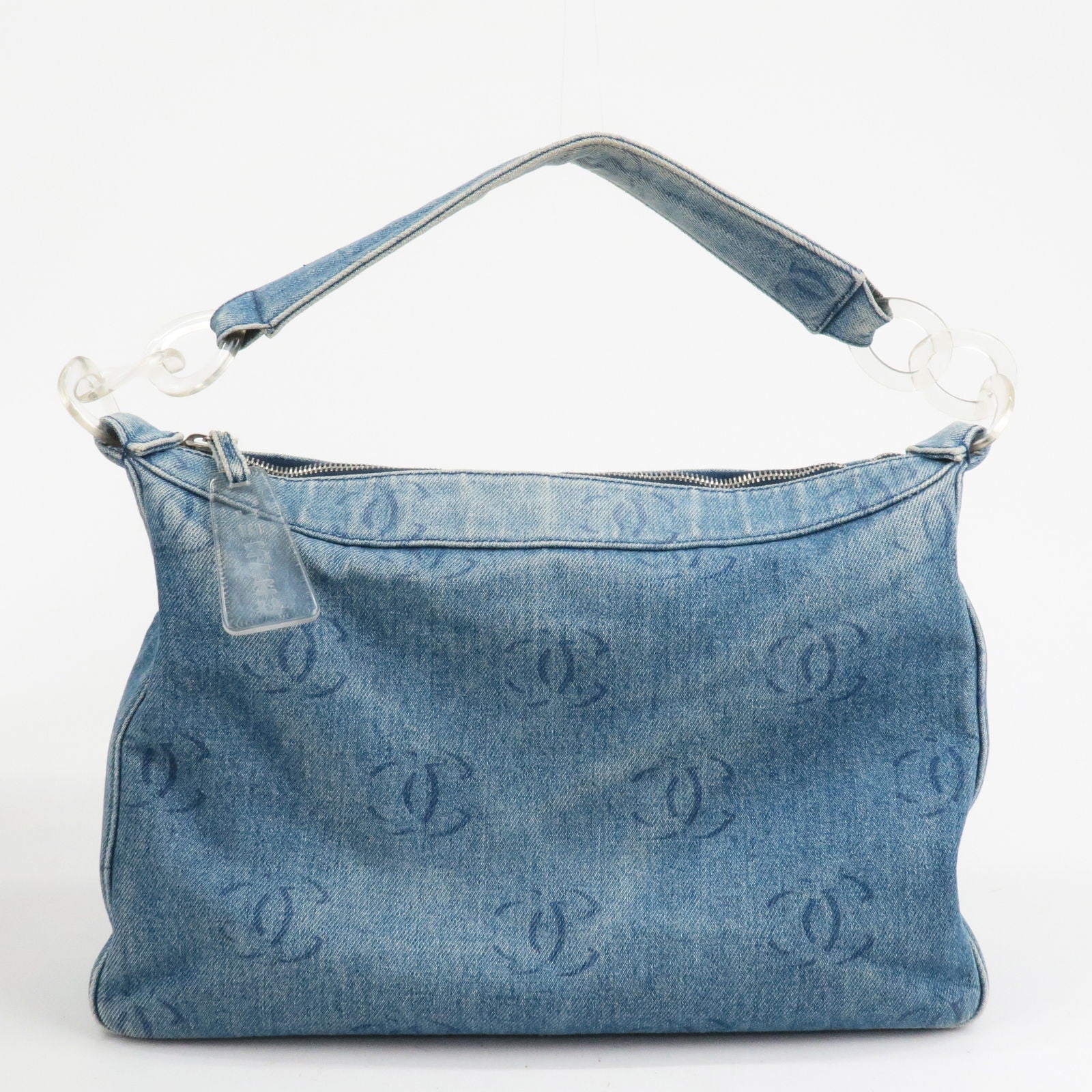 Chanel - ep_vintage luxury Store - Denim - Shoulder - Bag - chanel pre  owned handbag keychain item - Blue – dct - Plastic