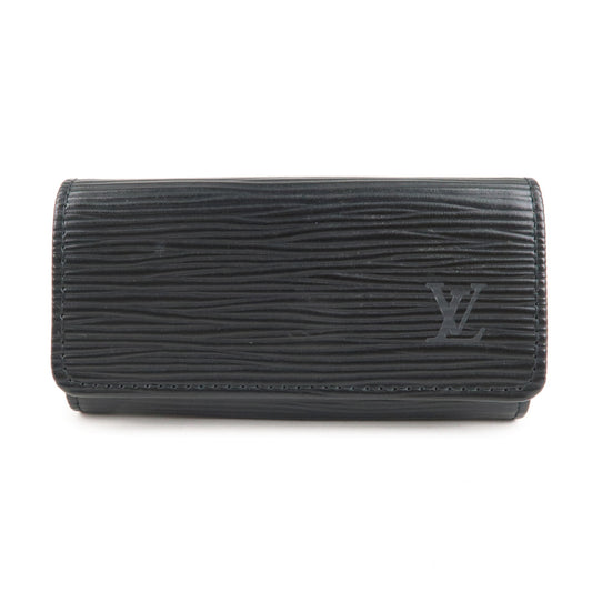 Louis-Vuitton-Epi-Multiclés-4-Key-Holder-Case-Noir-M63822