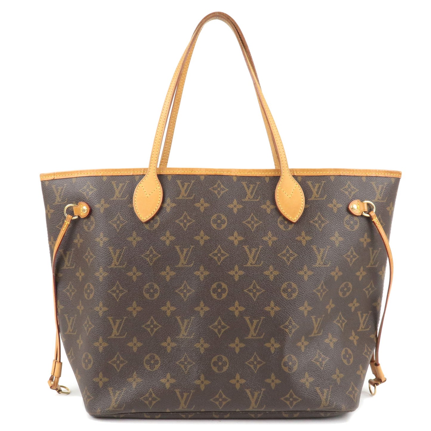 Louis-Vuitton-Monogram-Neverfull-MM-Tote-Bag-Brown-M40156