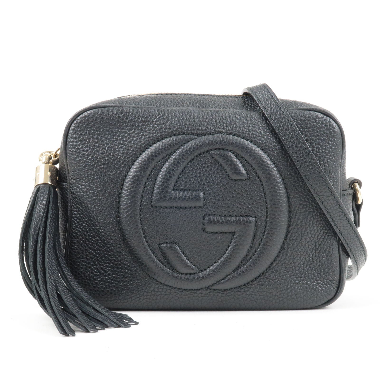 Gucci, Bags, Gucci Black Soho Small Leather Disco Bag