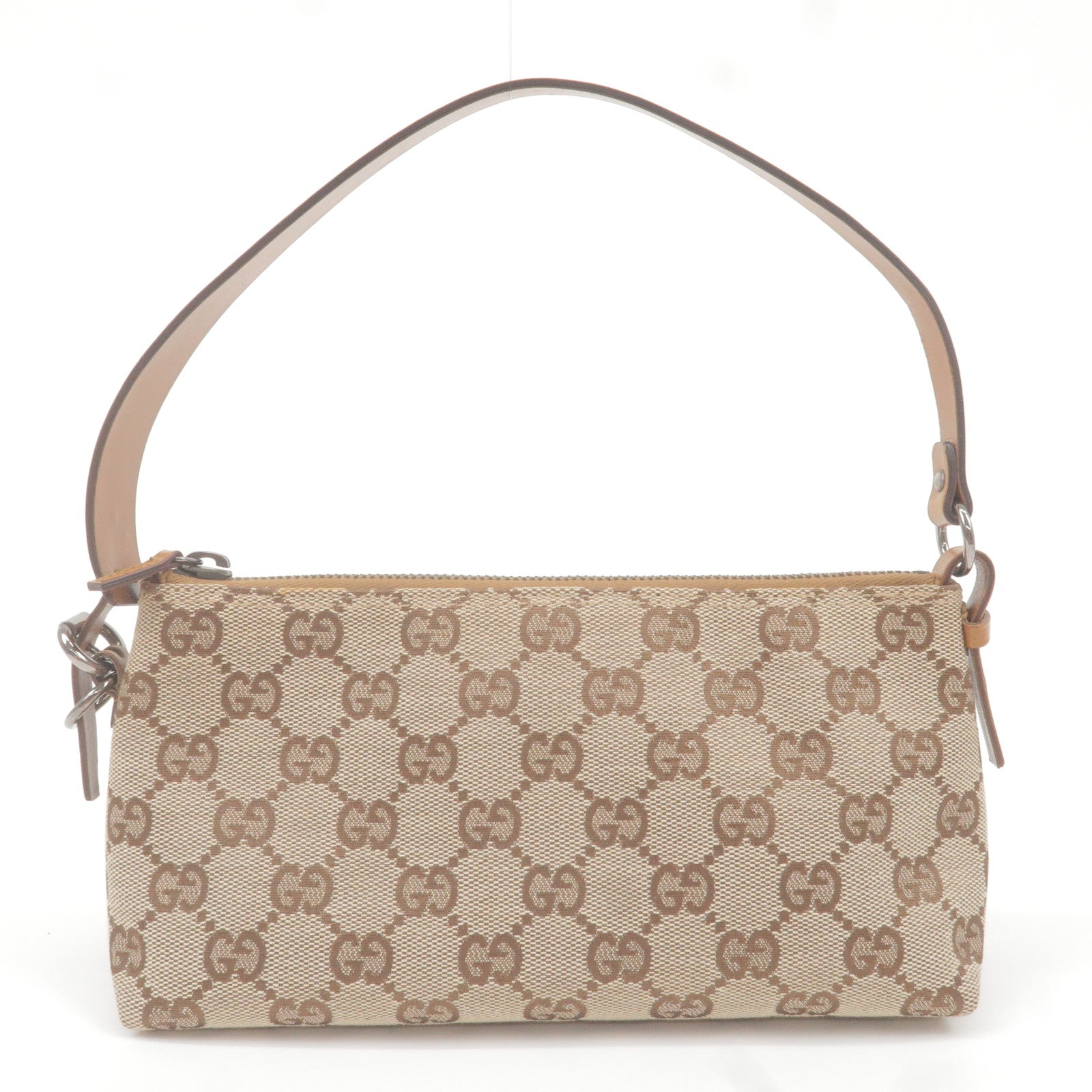 Gucci Baguette Leather Shoulder Bag 