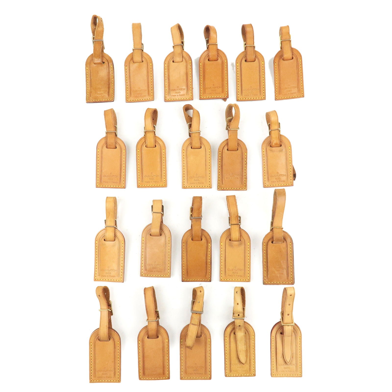 Louis-Vuitton-Set-of-21-Name-Tag-Leather-Beige